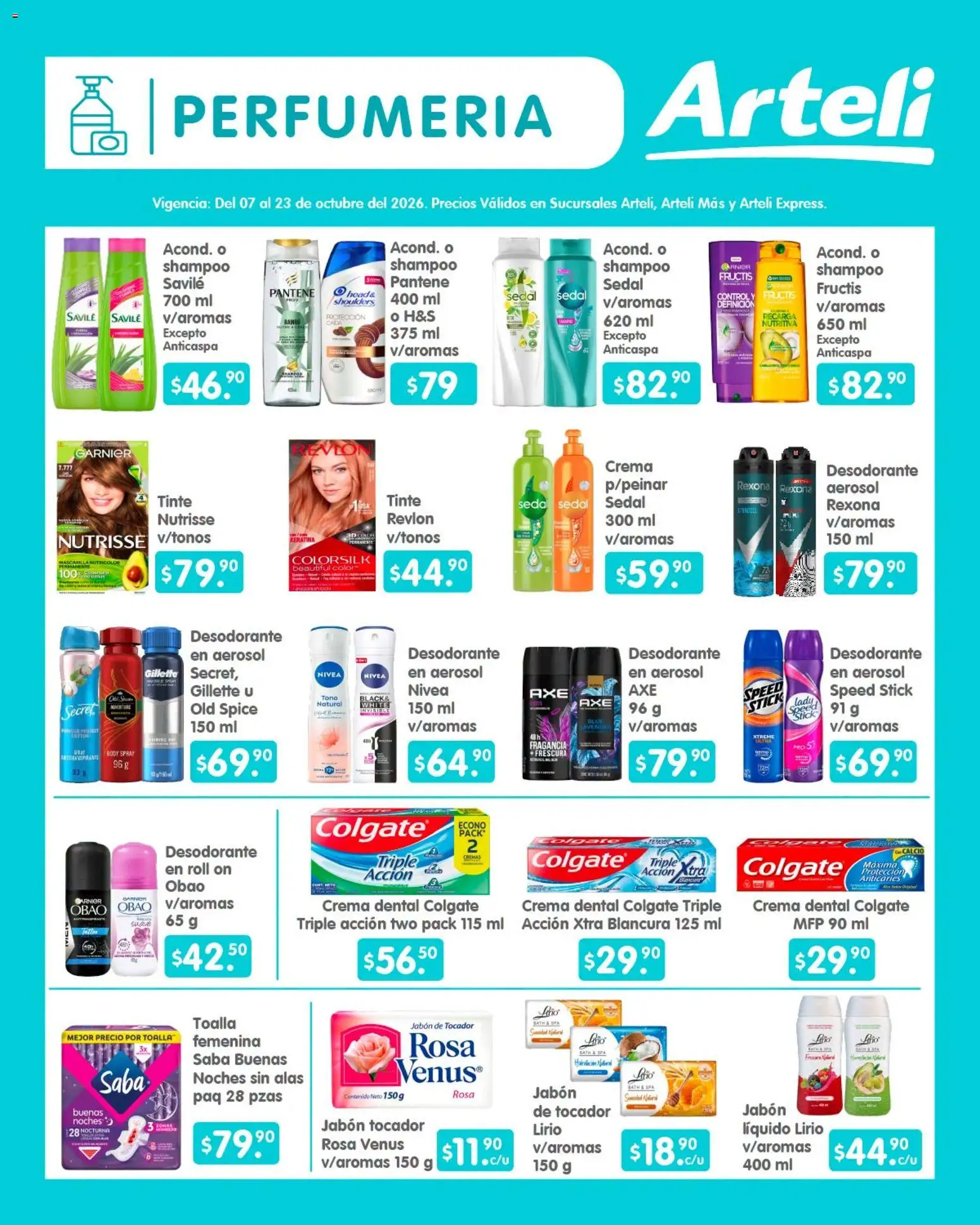 Vista previa las ofertas de la tienda Arteli - Arteli folleto Quincenal desde el 07/10/2026 