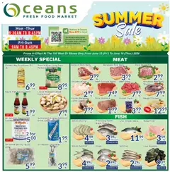 Un aperçu du dépliant Oceans weekly flyer / circulaire du magasin Oceans est valide à partir 12 juin 2026