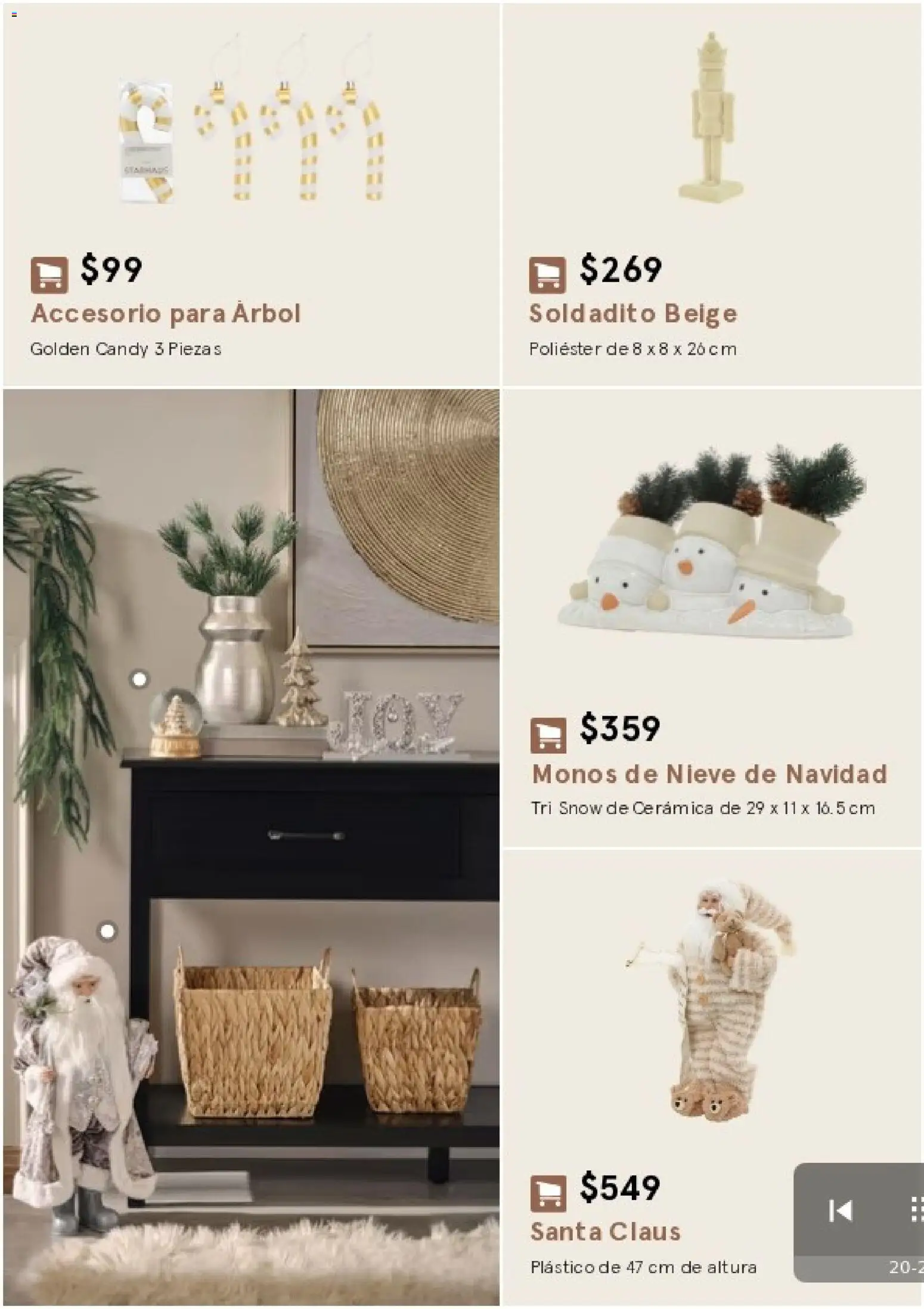Vista previa las ofertas de la tienda Coppel - Coppel catálogo Starhaus Navidad desde el 14/10/2026 