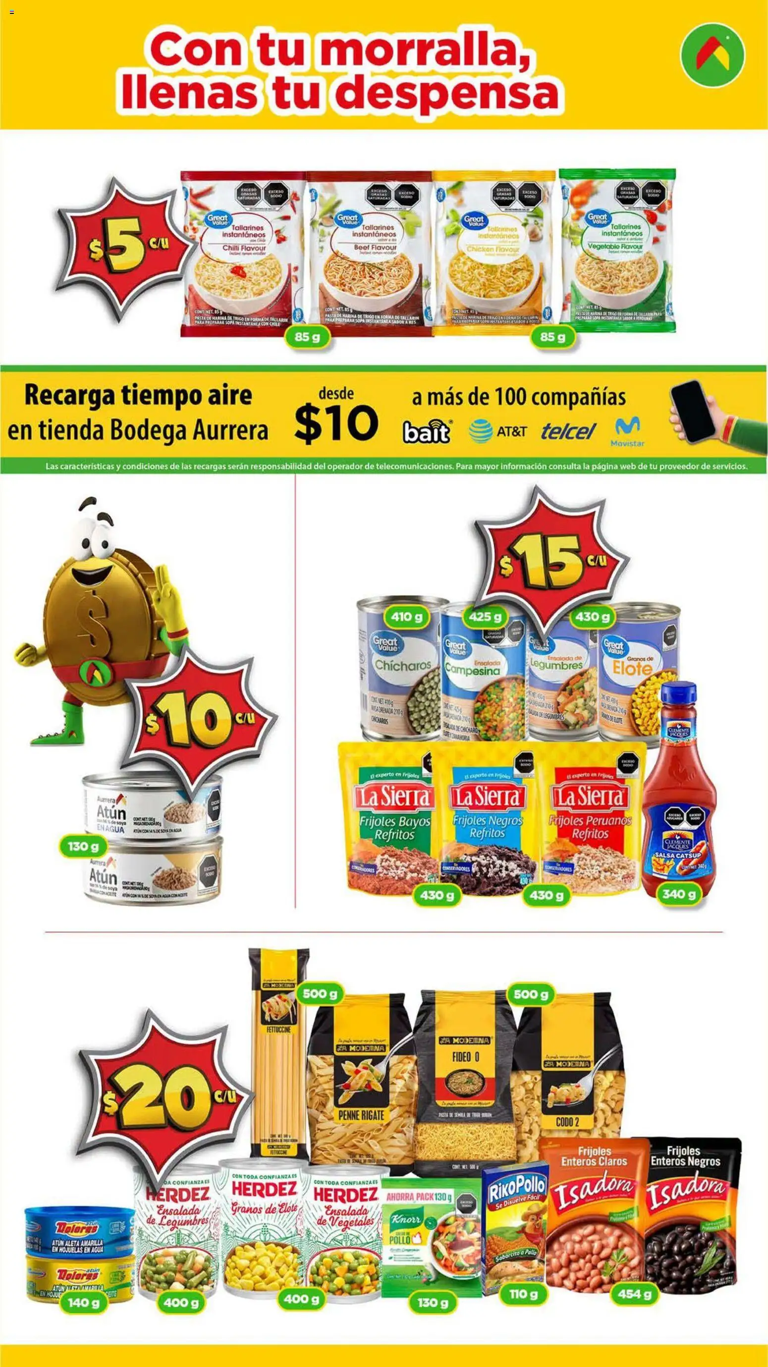 Vista previa las ofertas de la tienda Bodega Aurrerá - Bodega Aurrerá folleto desde el 22/07/2026 