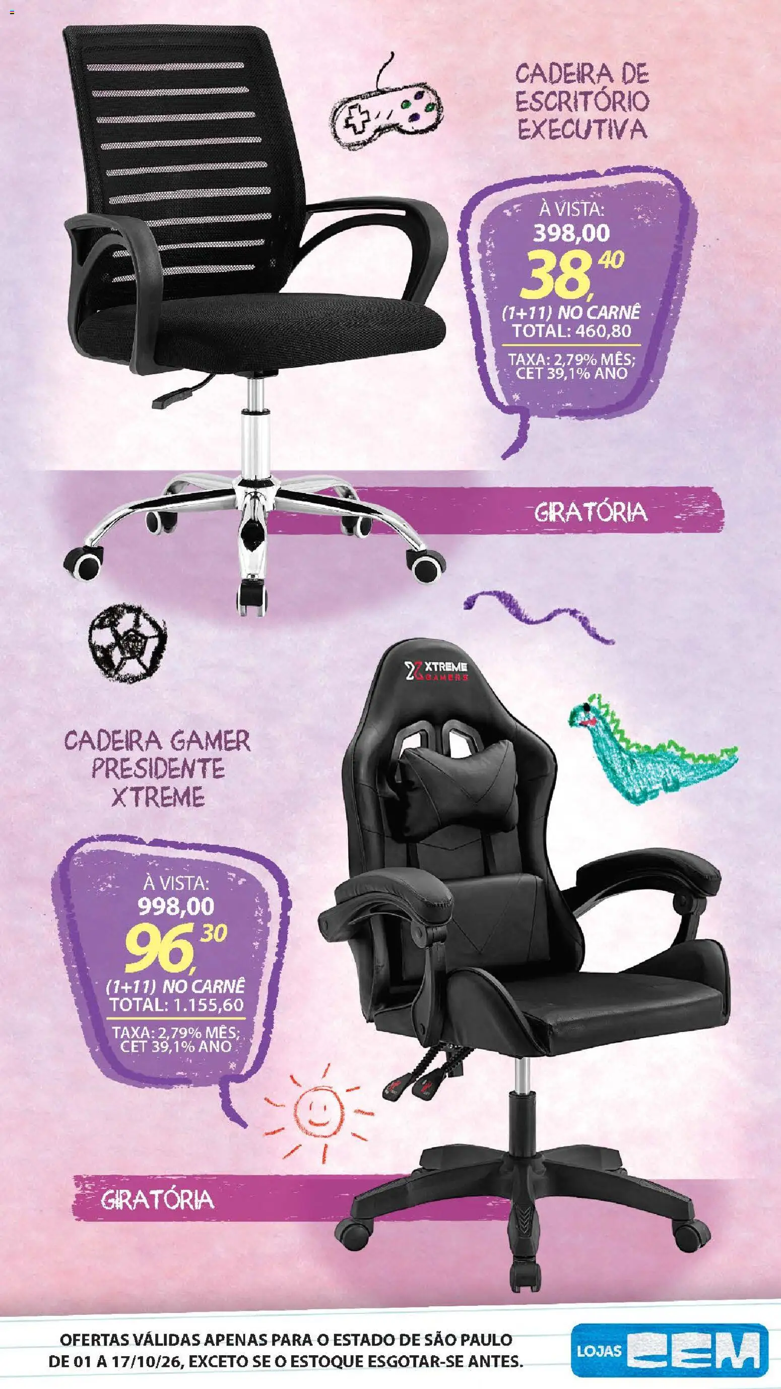 Ofertas Lojas Cem até 17/10/2026. - Página 43