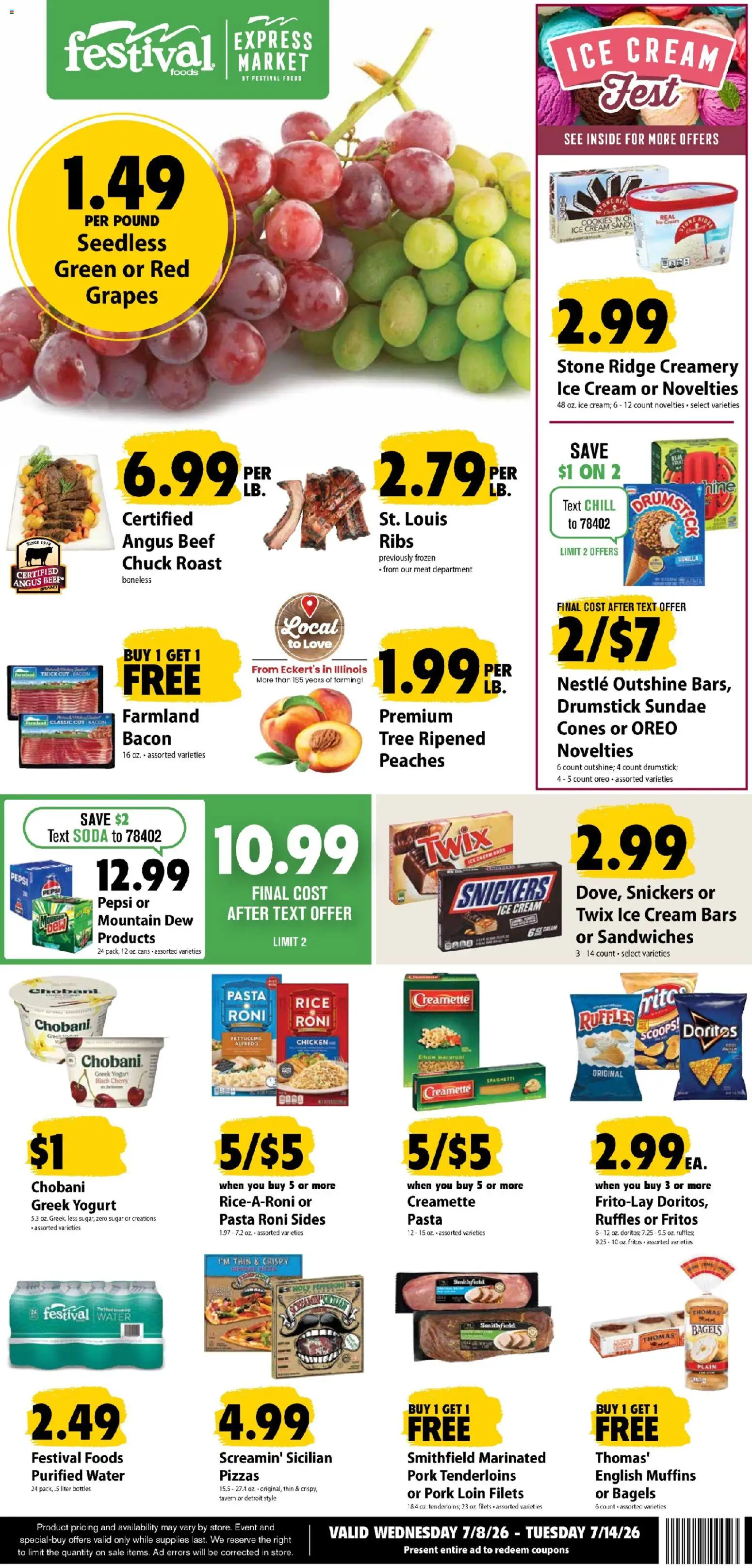 Ad Preview of Festival Foods Festival Foods Weekly Ad from 07/08/2026
