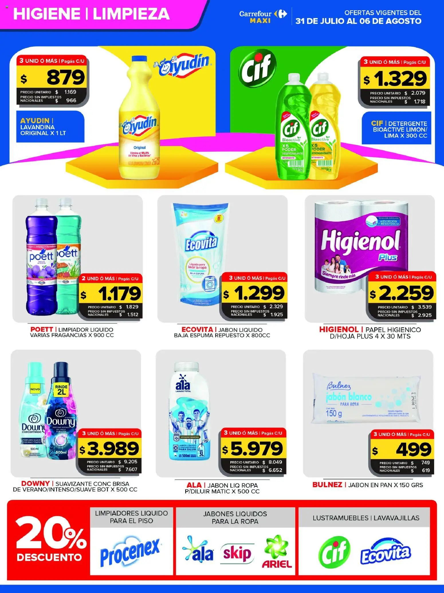 Vista previa del folleto de la tienda Carrefour Maxi válido desde el 31/07/2026 