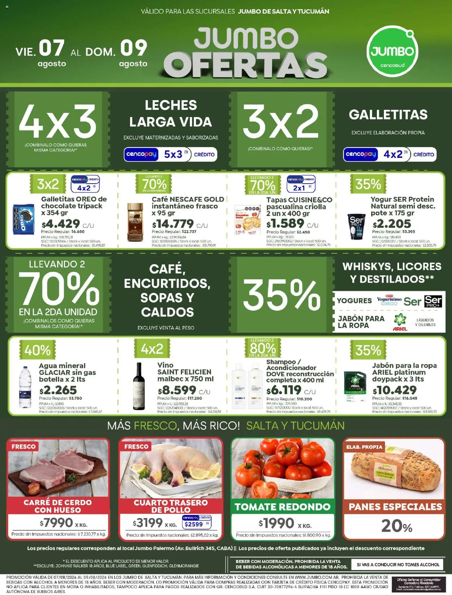 Vista previa del folleto de la tienda Jumbo válido desde el 07/08/2026 