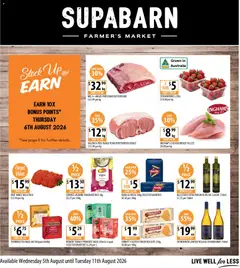 Preview of catalogue Supabarn catalogue from shop Supabarn valid 05/08/2026