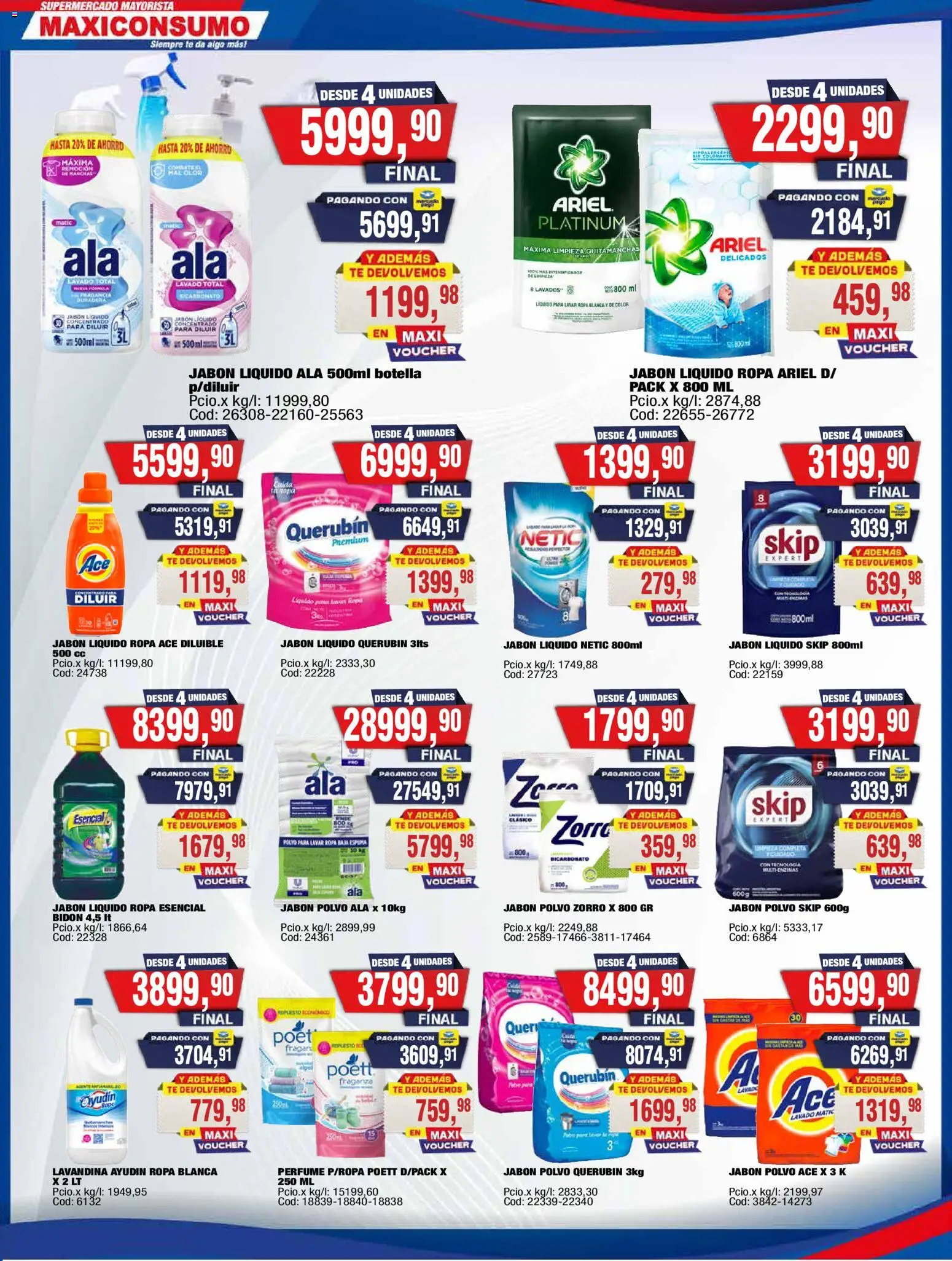 Vista previa del folleto de la tienda Maxiconsumo válido desde el 31/08/2026 