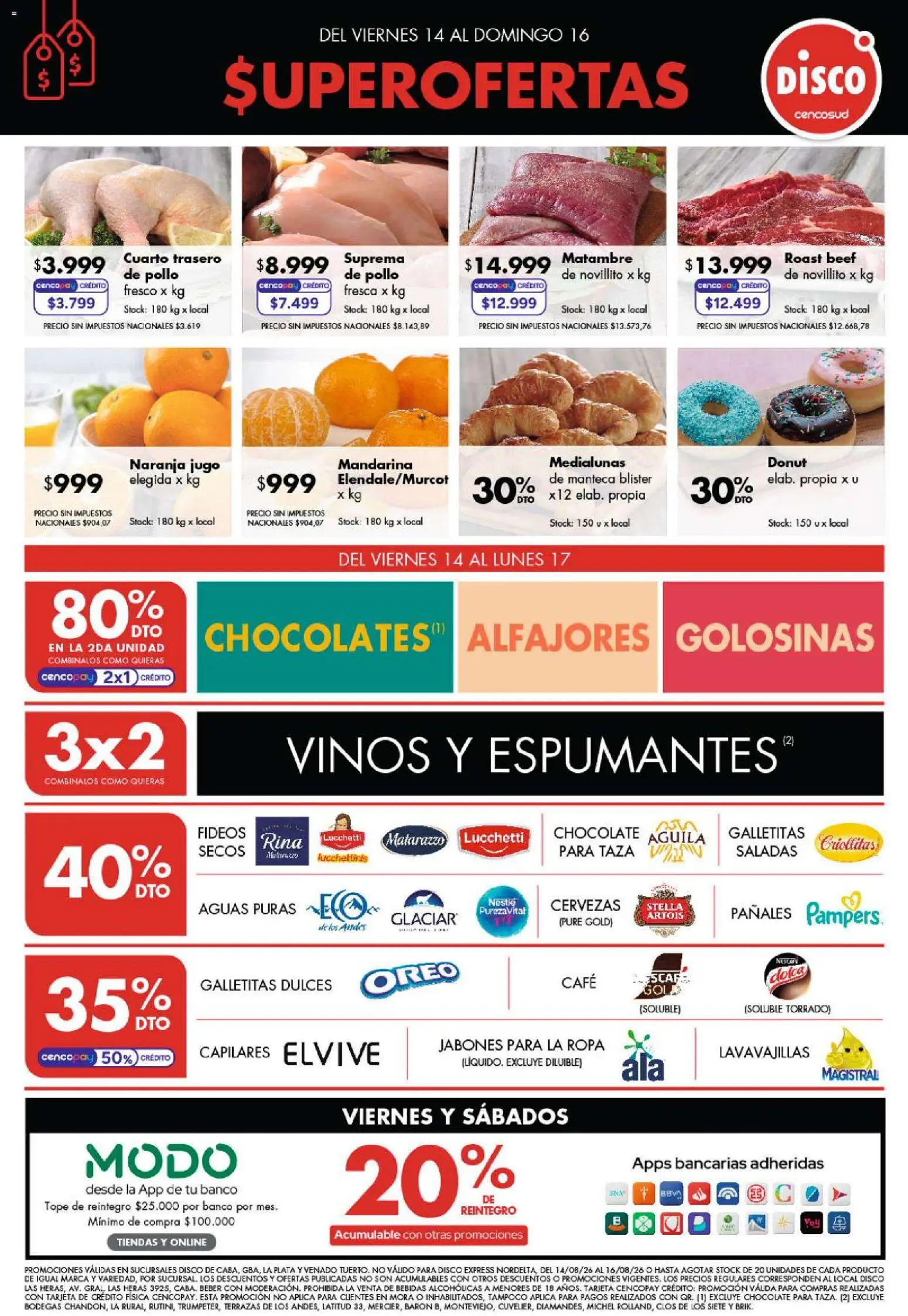 Vista previa del folleto de la tienda Disco válido desde el 13/08/2026 