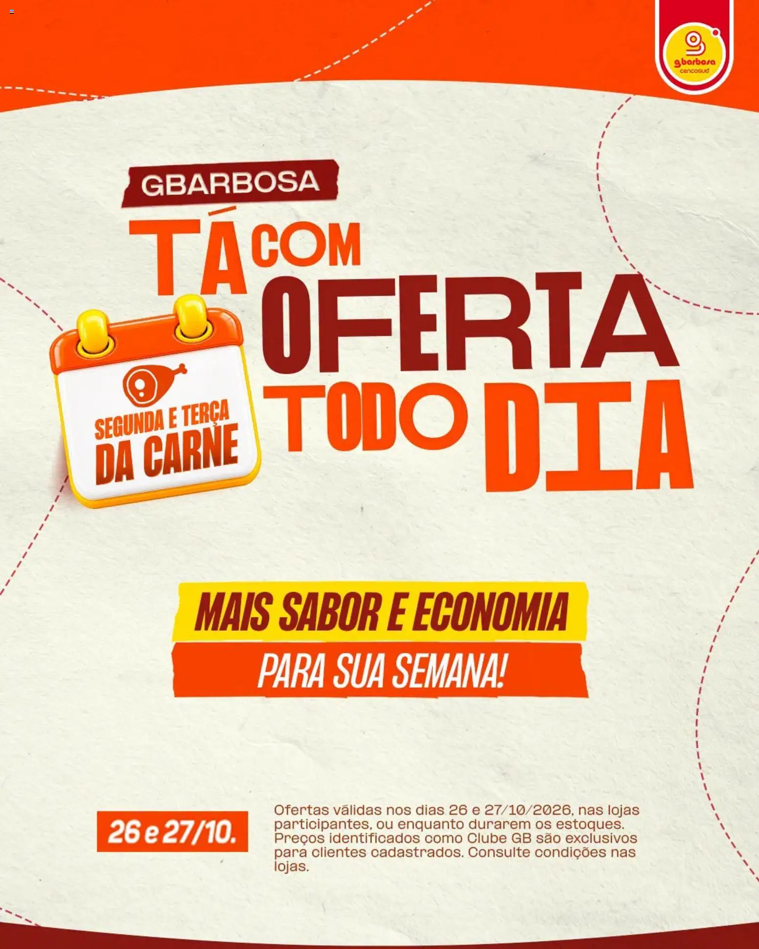 Pré-Visualização do folheto "Gbarbosa ofertas Carne" da loja Gbarbosa válido a partir de 26/10/2026