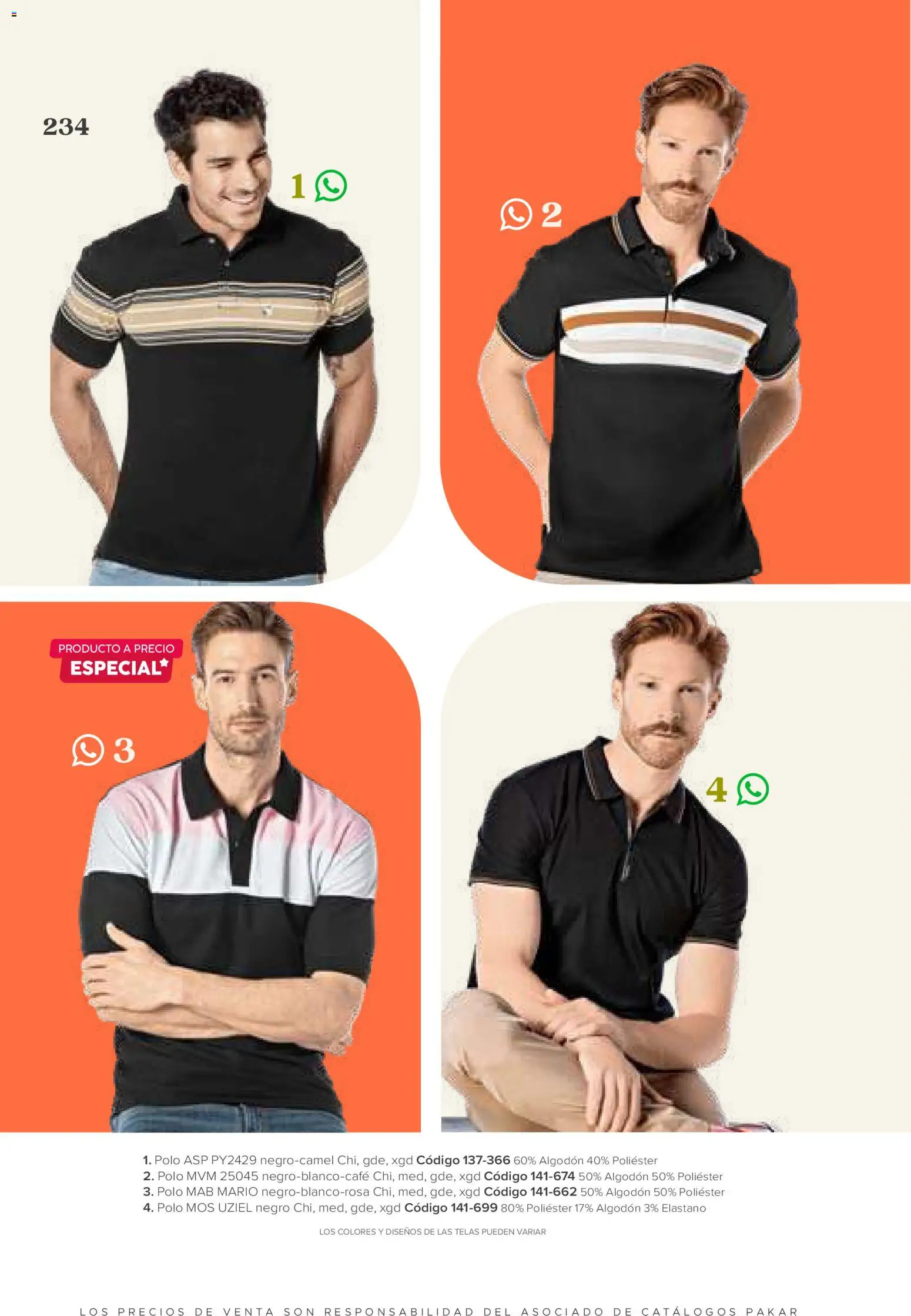 Vista previa las ofertas de la tienda SC Pakar - SC Pakar catálogo Ropa desde el 31/07/2026 