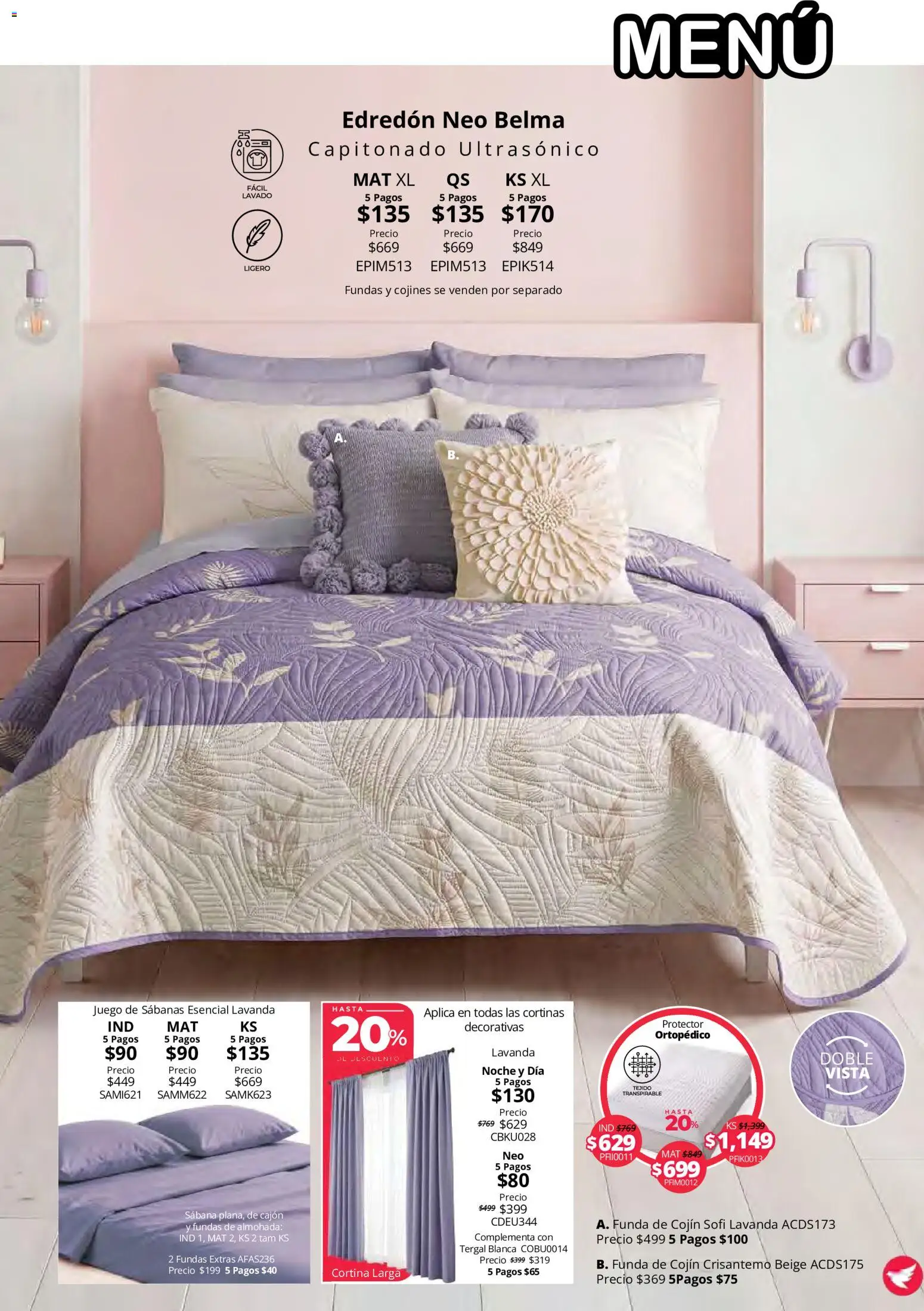 Vista previa las ofertas de la tienda Colchas Concord - Colchas Concord catálogo desde el 15/10/2026 