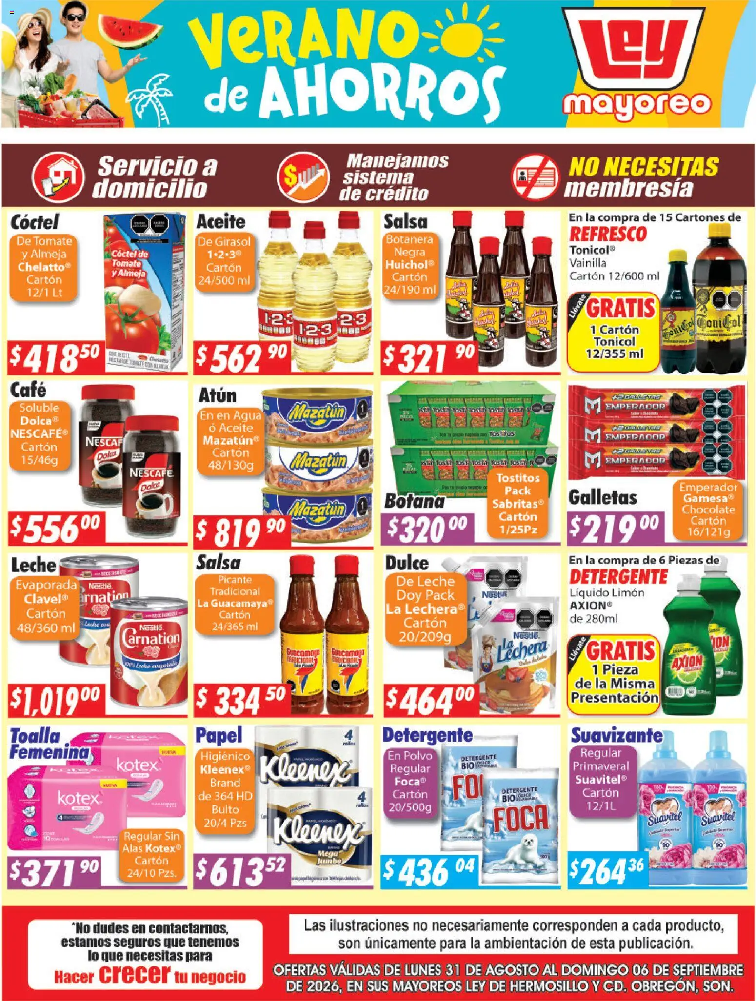 Vista previa las ofertas de la tienda Casa Ley - Casa Ley folleto Hermosillo desde el 31/08/2026 