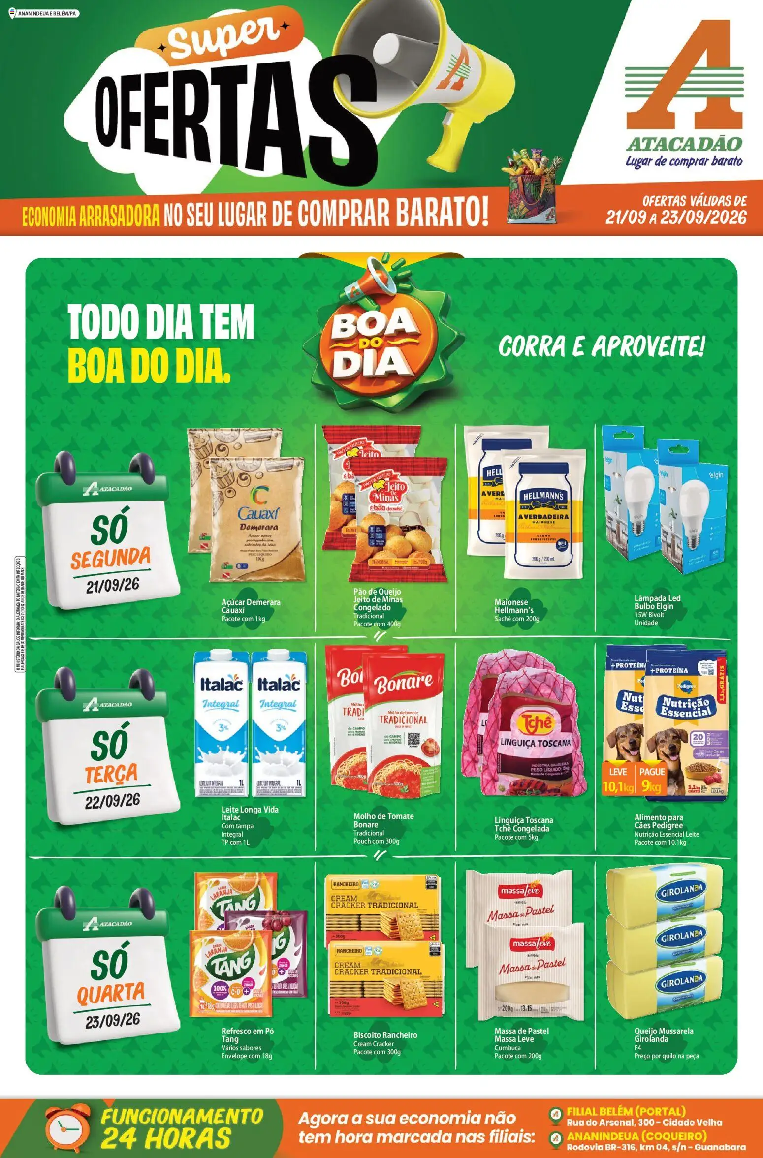 Pré-Visualização do folheto "Atacadão ofertas - PA" da loja Atacadão válido a partir de 21/09/2026