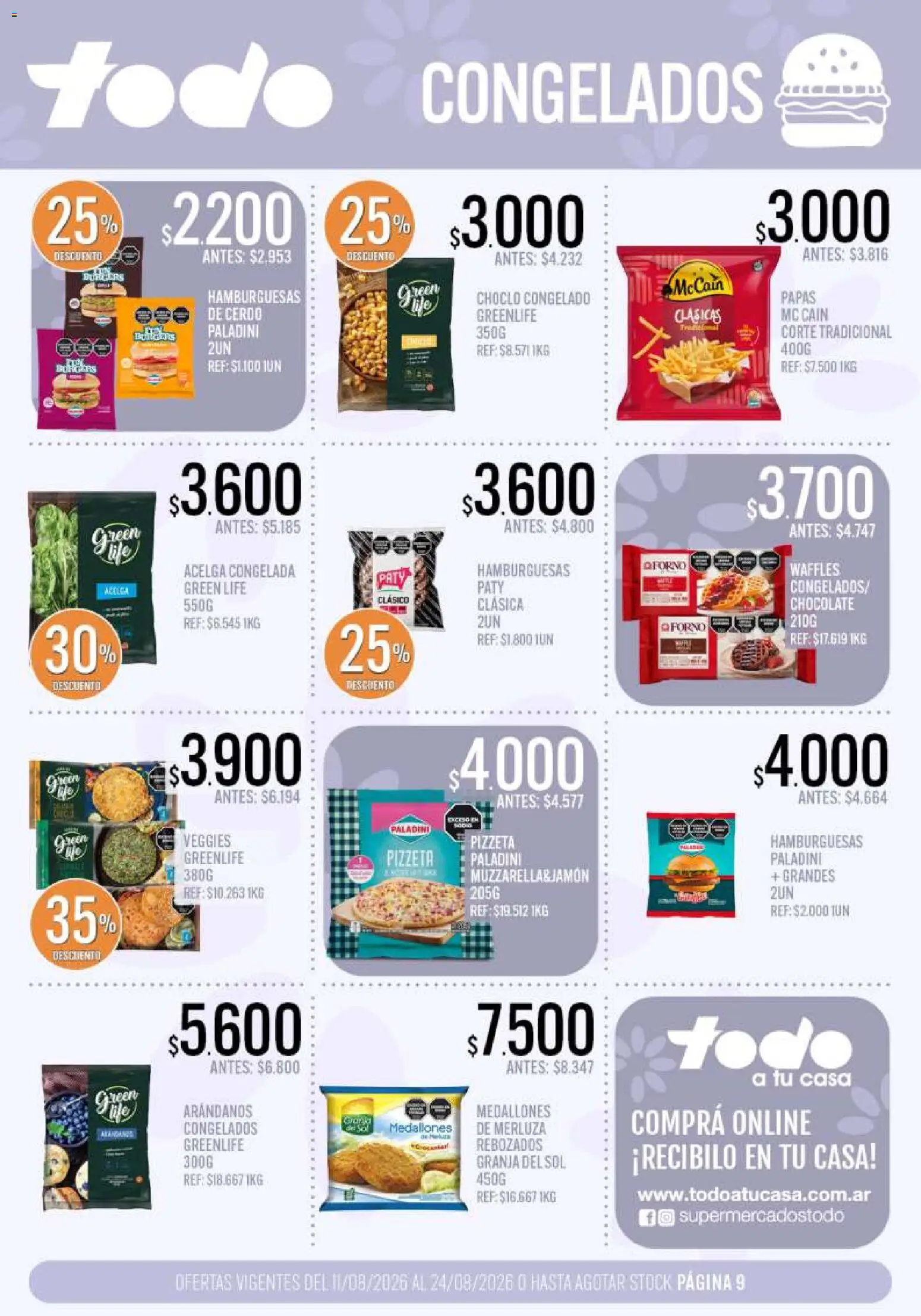 Vista previa del folleto de la tienda Supermercados TODO válido desde el 11/08/2026 