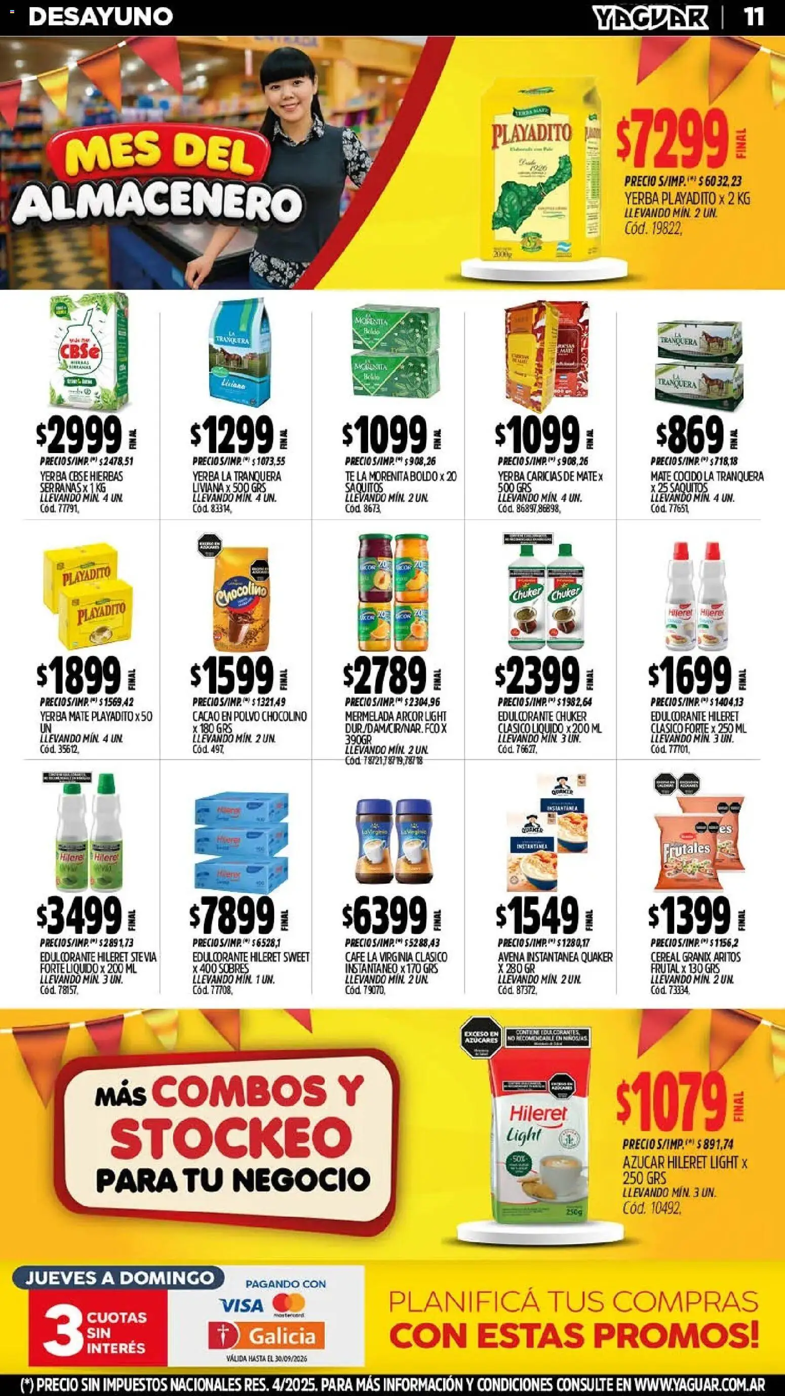 Vista previa del folleto de la tienda Yaguar válido desde el 28/09/2026 