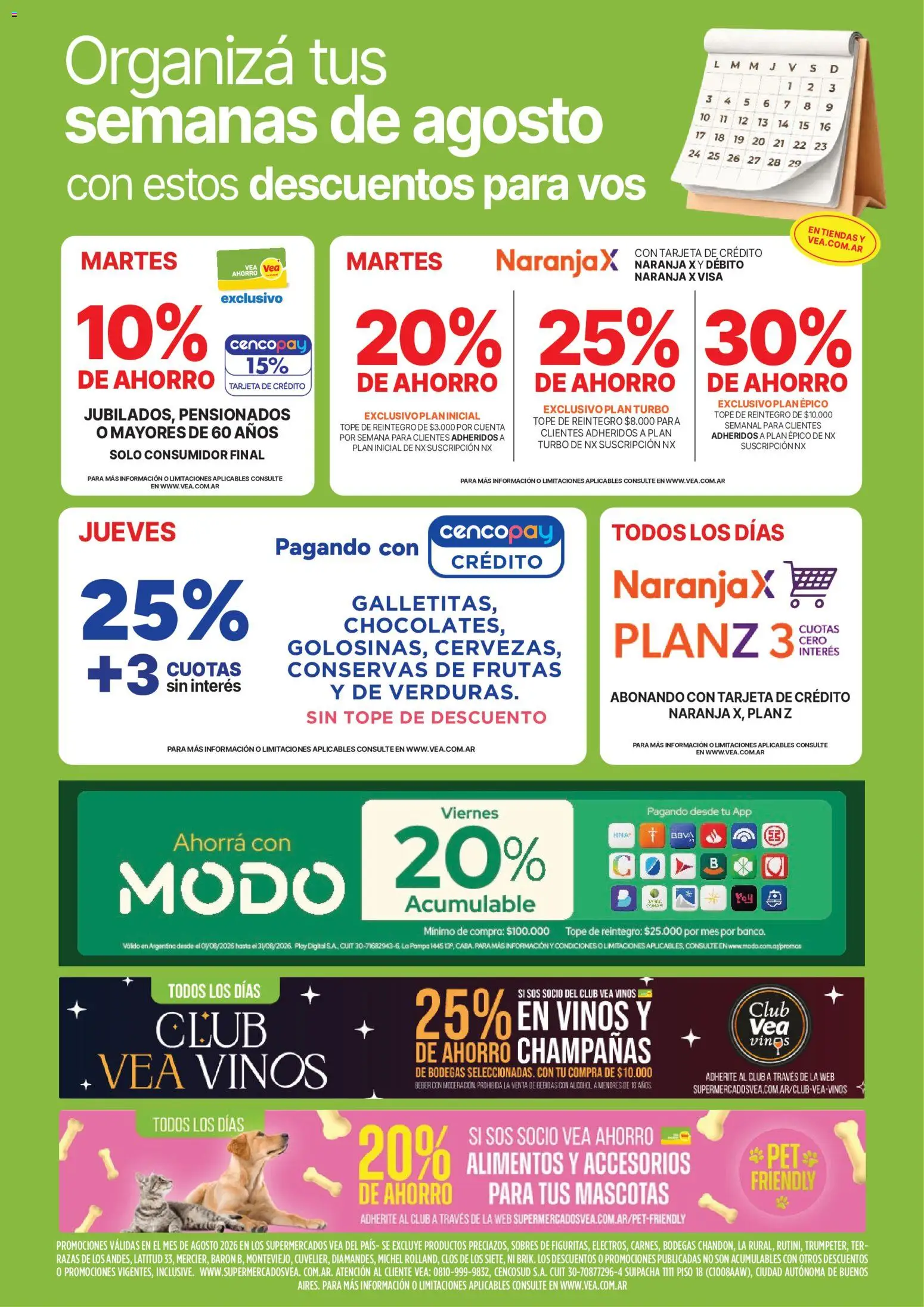 Vista previa del folleto de la tienda Vea válido desde el 07/08/2026 