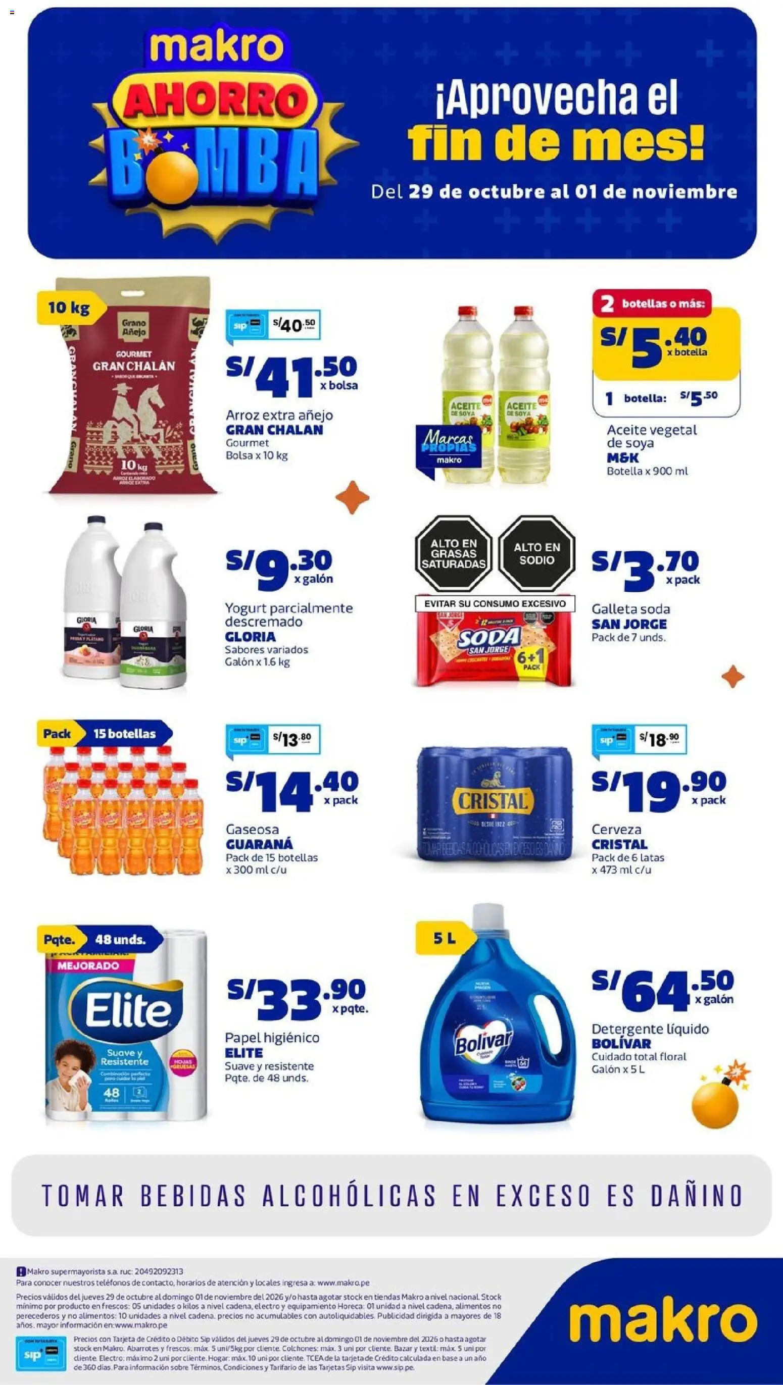 Vista previa de Catálogo Makro - olante FDS #1 de la tienda Makro válido desde 29/10/2026