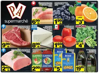 Un aperçu du dépliant Pa Supermarché weekly flyer / circulaire du magasin Pa Supermarché est valide à partir 19 oct. 2026