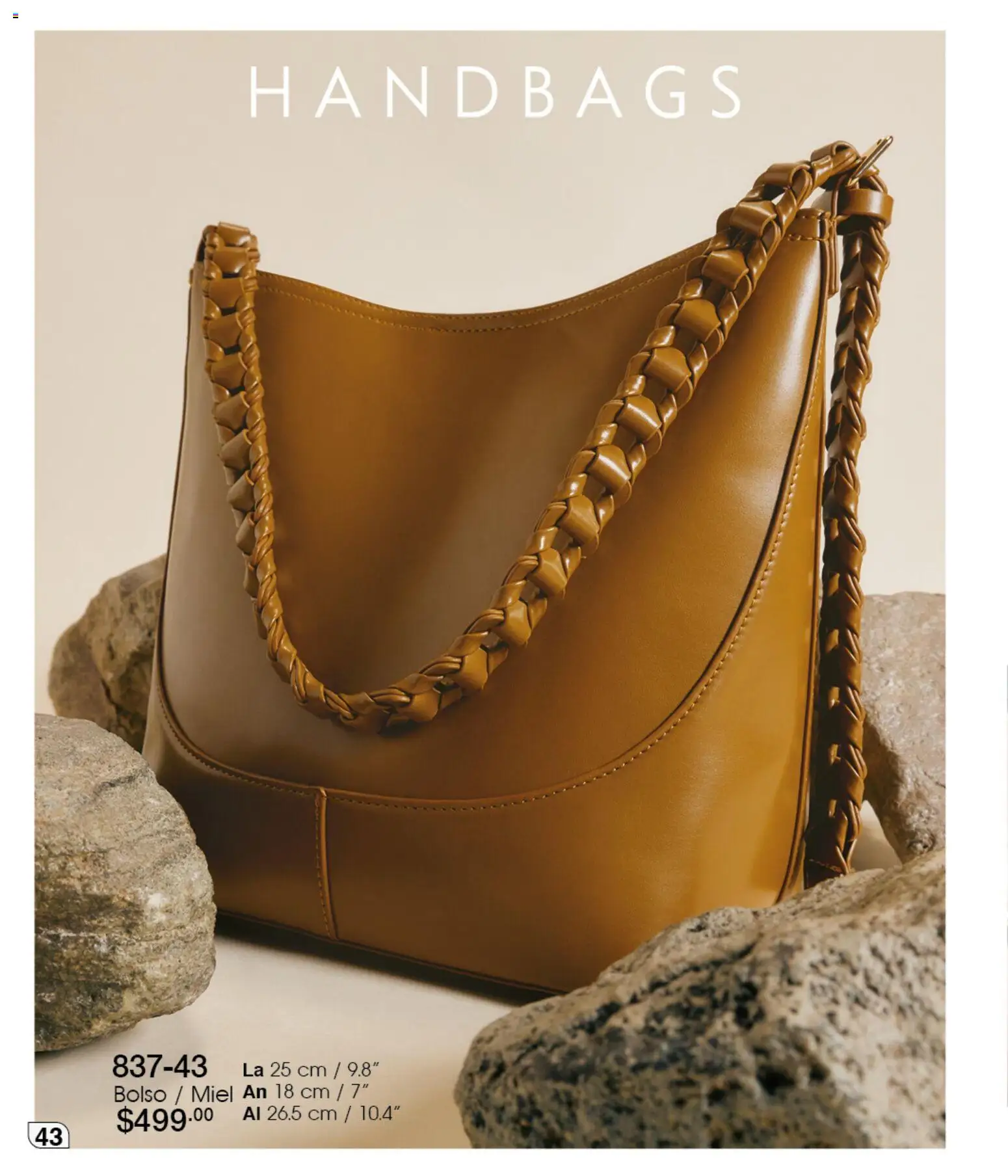 Vista previa las ofertas de la tienda Cklass - Cklass catálogo Verano Handbags desde el 05/03/2026 - Bolso, Miel