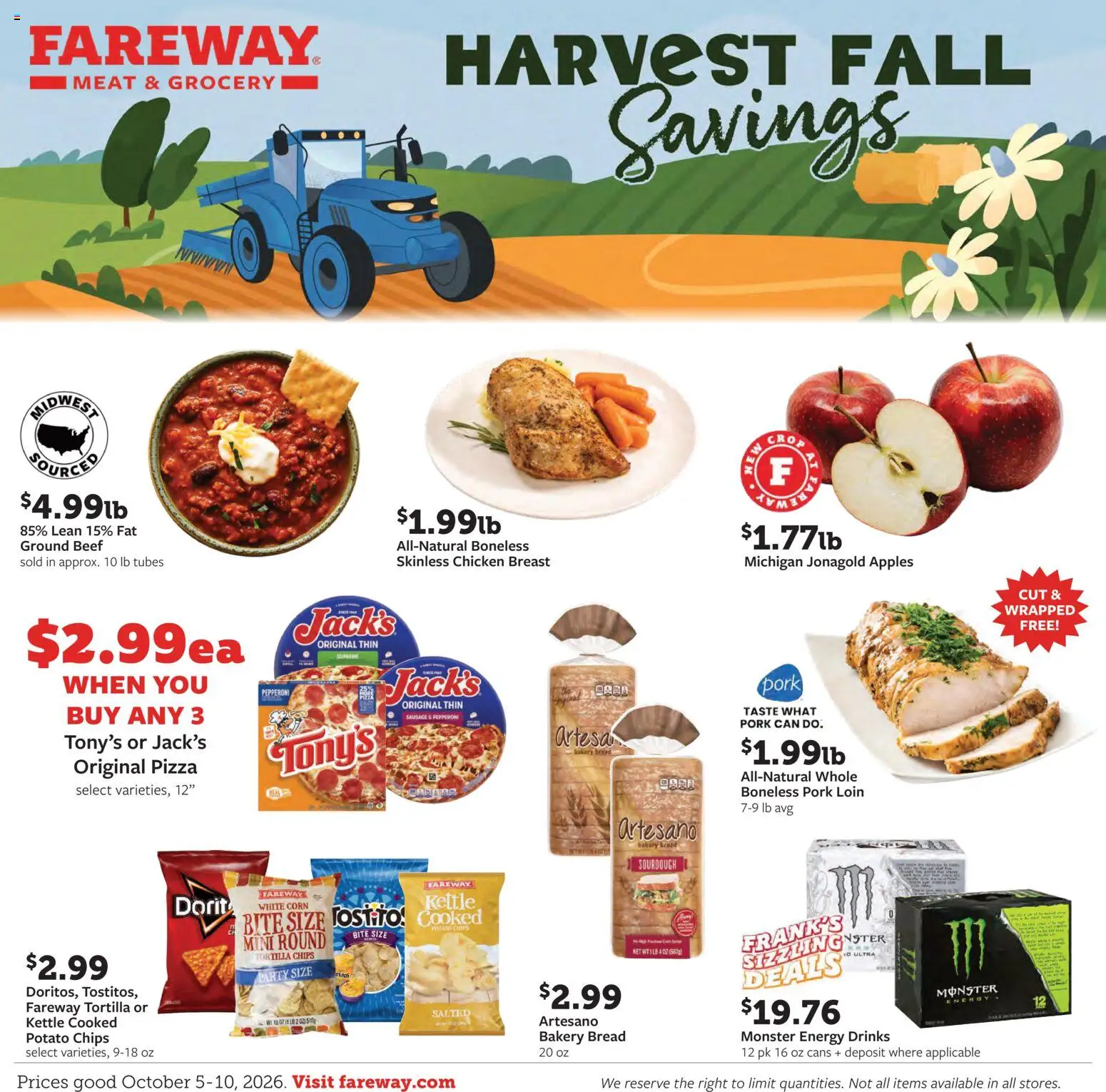 Ad Preview of Fareway Fareway Weekly Ad from 10/05/2026