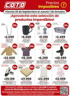 Vista previa del folleto de la tienda Coto válido desde el 25/09/2026 