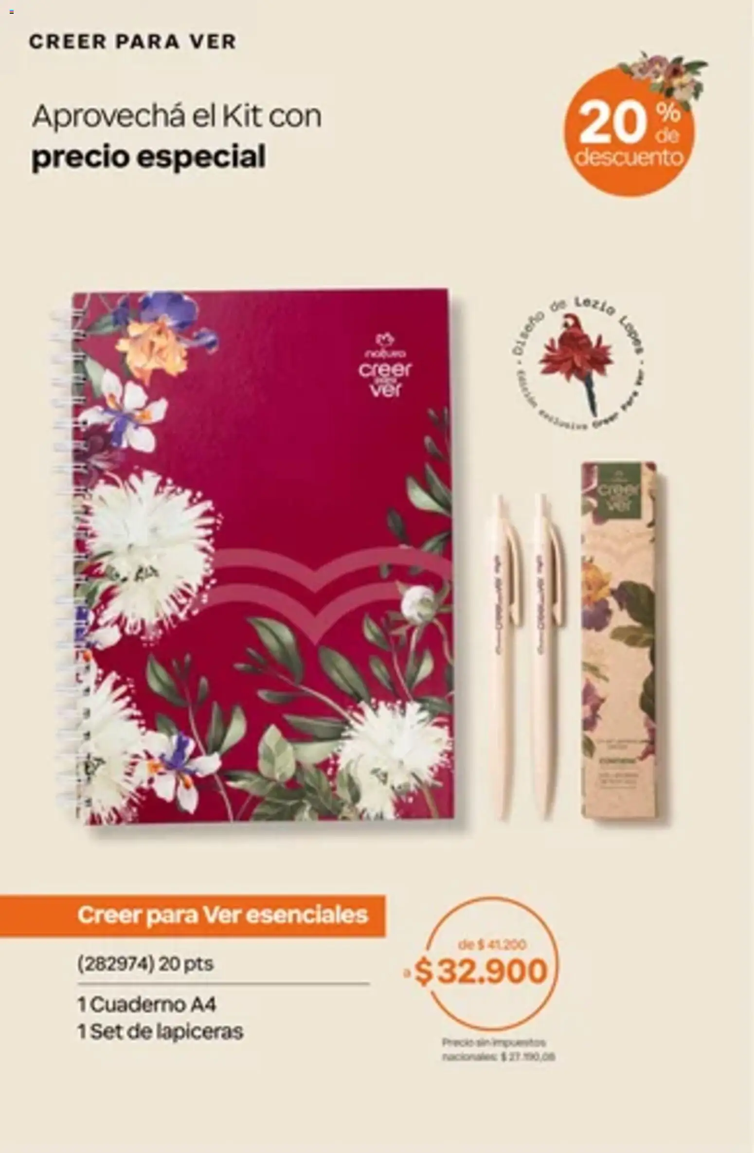 Vista previa del folleto de la tienda Natura válido desde el 01/10/2026 - Cuaderno