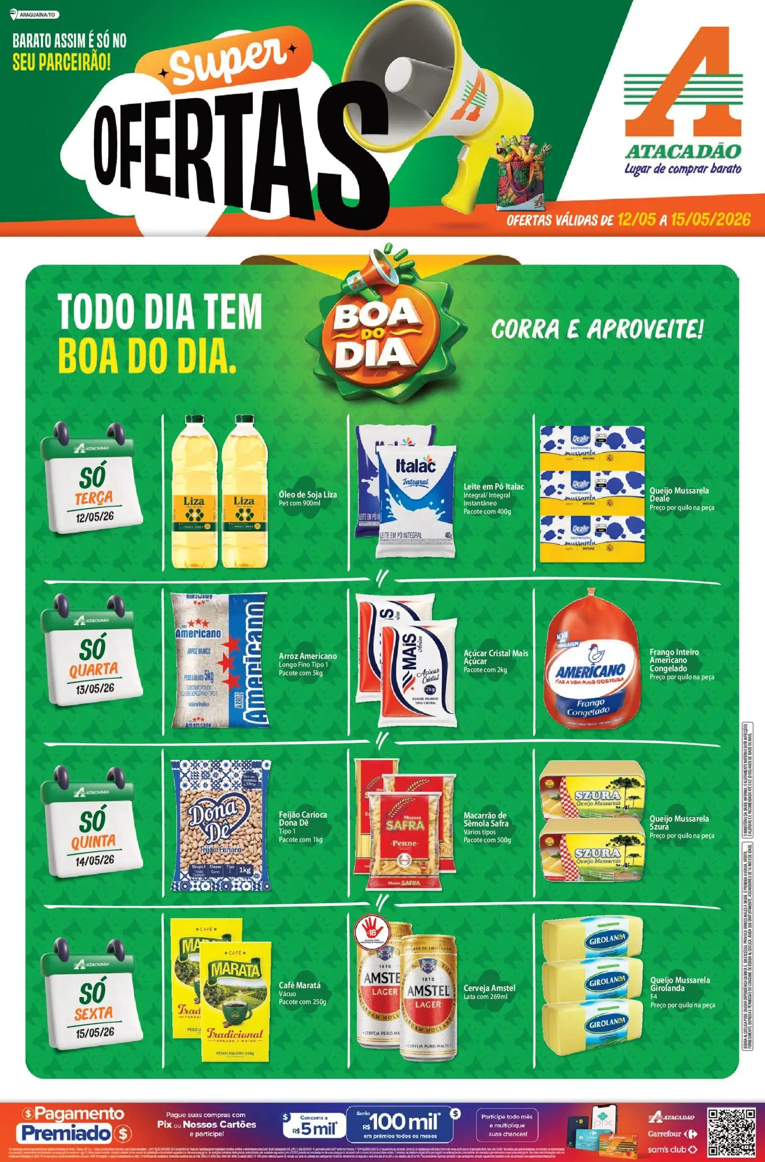 Pré-Visualização do folheto "Atacadão ofertas - TO" da loja Atacadão válido a partir de 12/05/2026