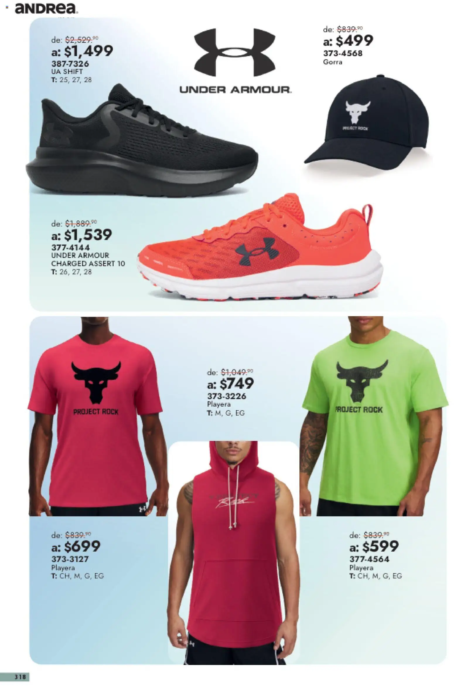 Vista previa las ofertas de la tienda Andrea - Andrea catálogo Outlet desde el 26/07/2026 