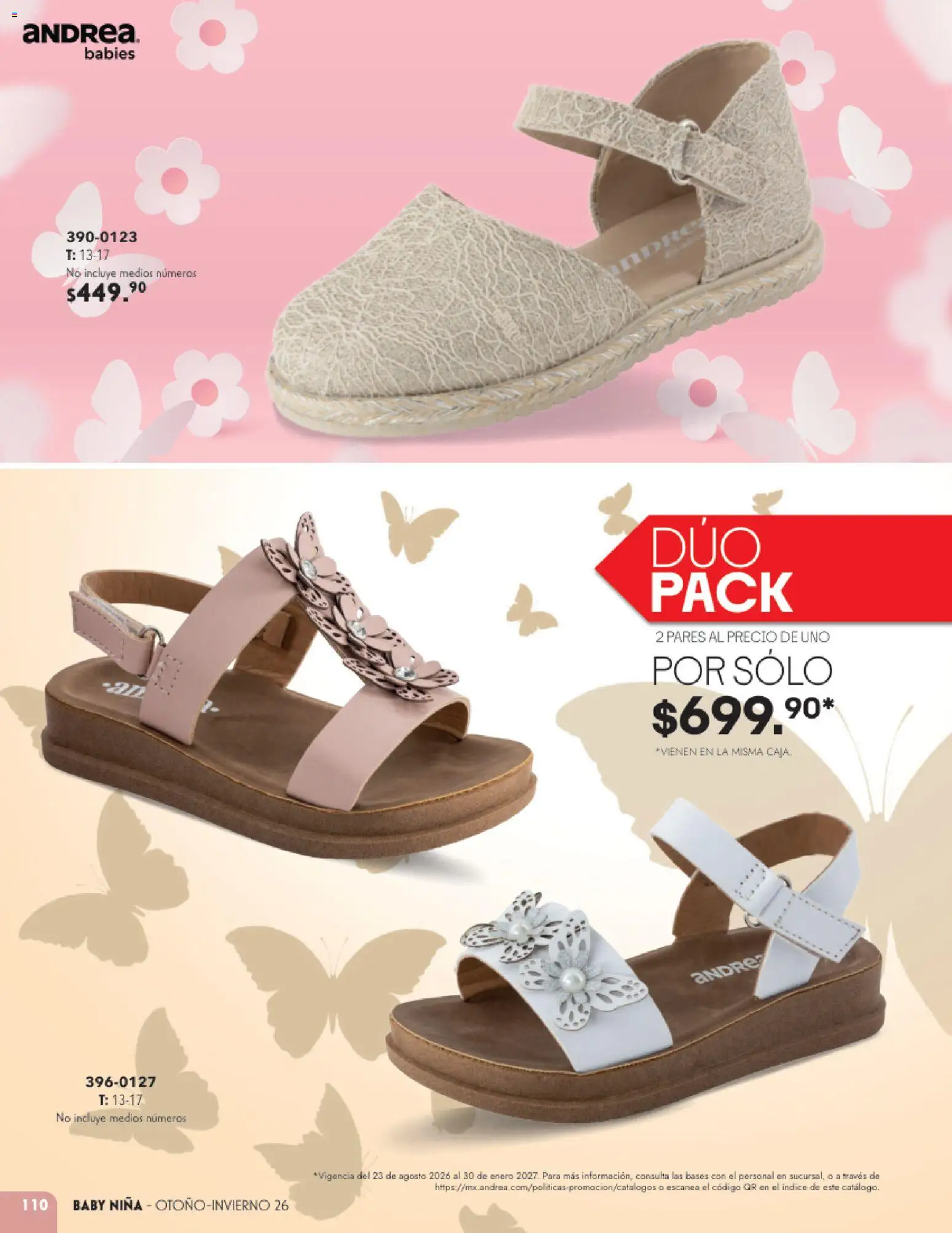 Vista previa las ofertas de la tienda Andrea - Andrea catálogo Infantil Baby desde el 23/08/2026 