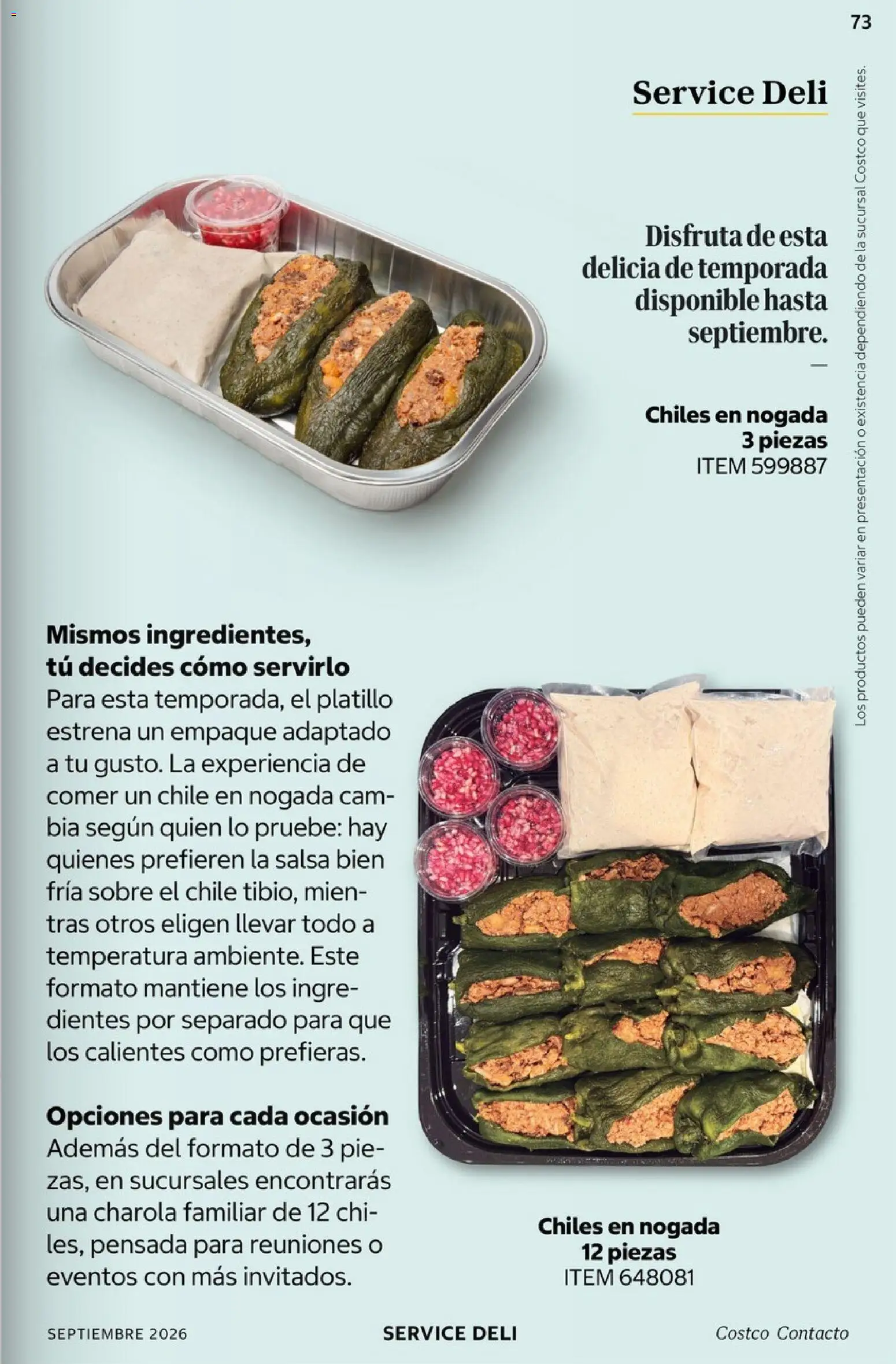 Vista previa las ofertas de la tienda Costco - Costco catálogo Septiembre desde el 01/09/2026 