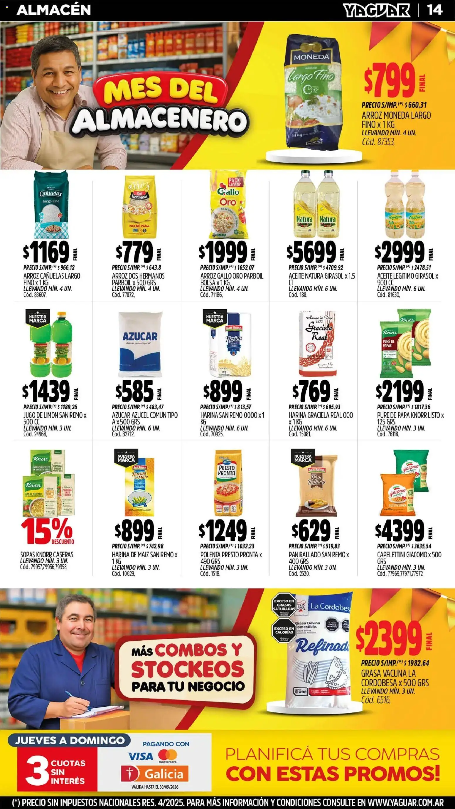 Vista previa del folleto de la tienda Yaguar válido desde el 31/08/2026 