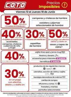Vista previa del folleto de la tienda Coto válido desde el 12/06/2026 