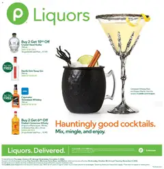 Ad Preview of Publix Publix Liquor Ad from 10/29/2026