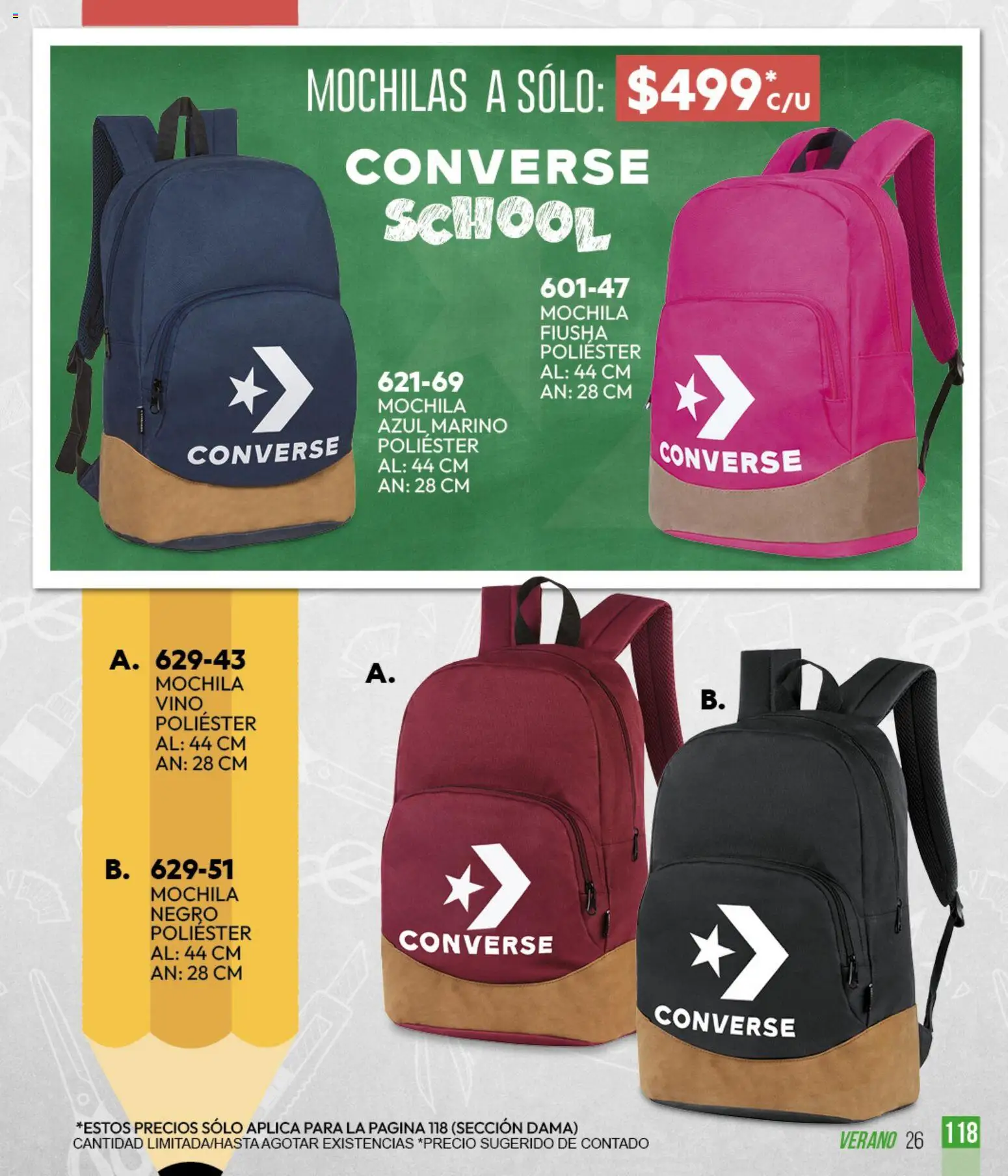 Vista previa las ofertas de la tienda Cklass - Cklass catálogo Sportbrands Verano Caballero desde el 05/03/2026 - Mochila, Vino