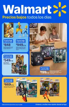 Vista previa las ofertas de la tienda Walmart - Walmart folleto Precios bajos desde el 23/04/2026 