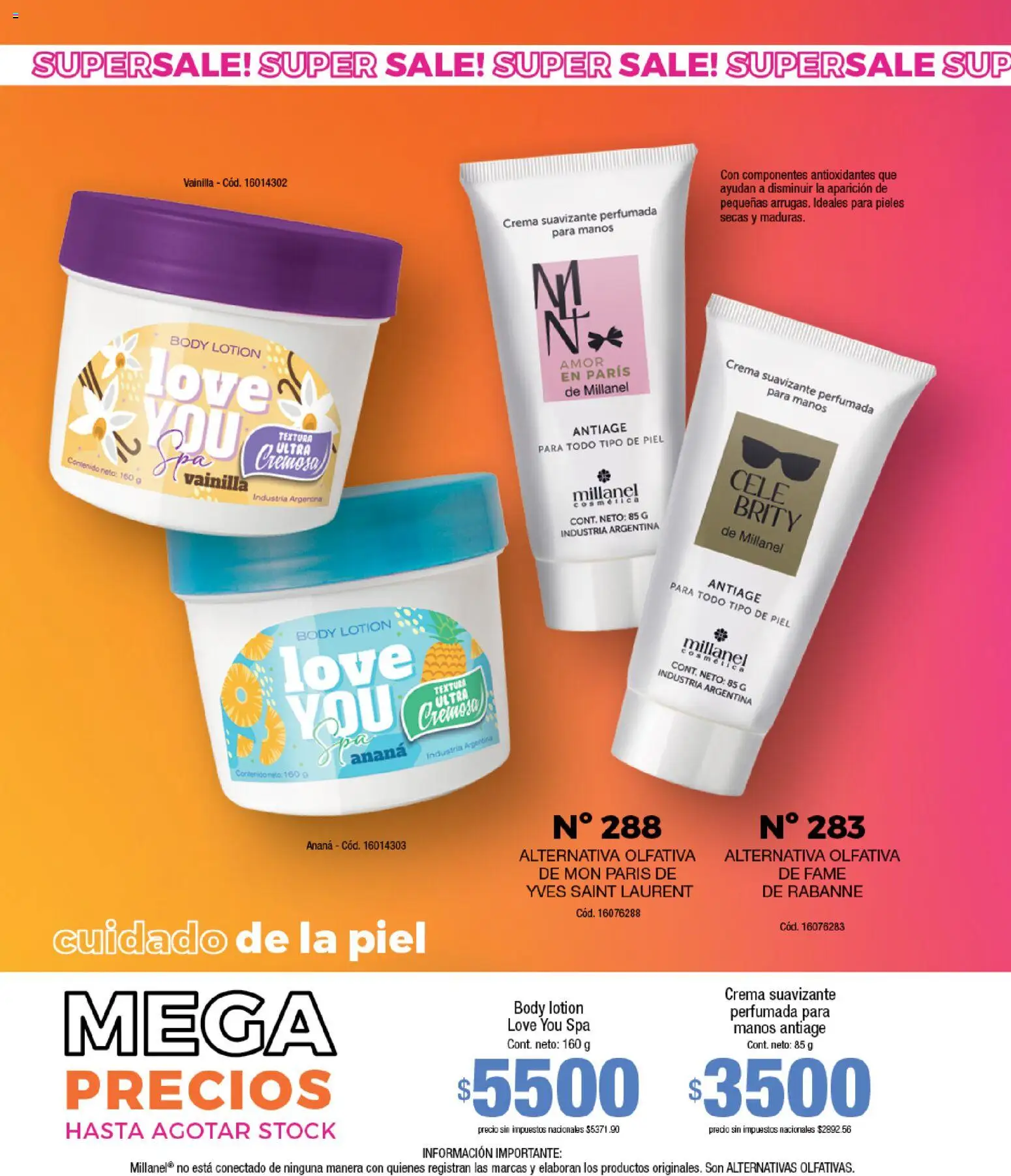 Vista previa del folleto de la tienda Millanel válido desde el 14/09/2026 