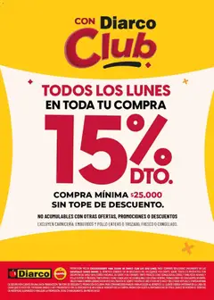 Vista previa del folleto de la tienda Diarco válido desde el 01/08/2026 