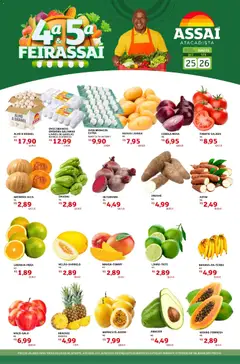 Pré-Visualização do folheto "Assaí Atacadista ofertas - SE" da loja Assaí Atacadista válido a partir de 25/06/2026