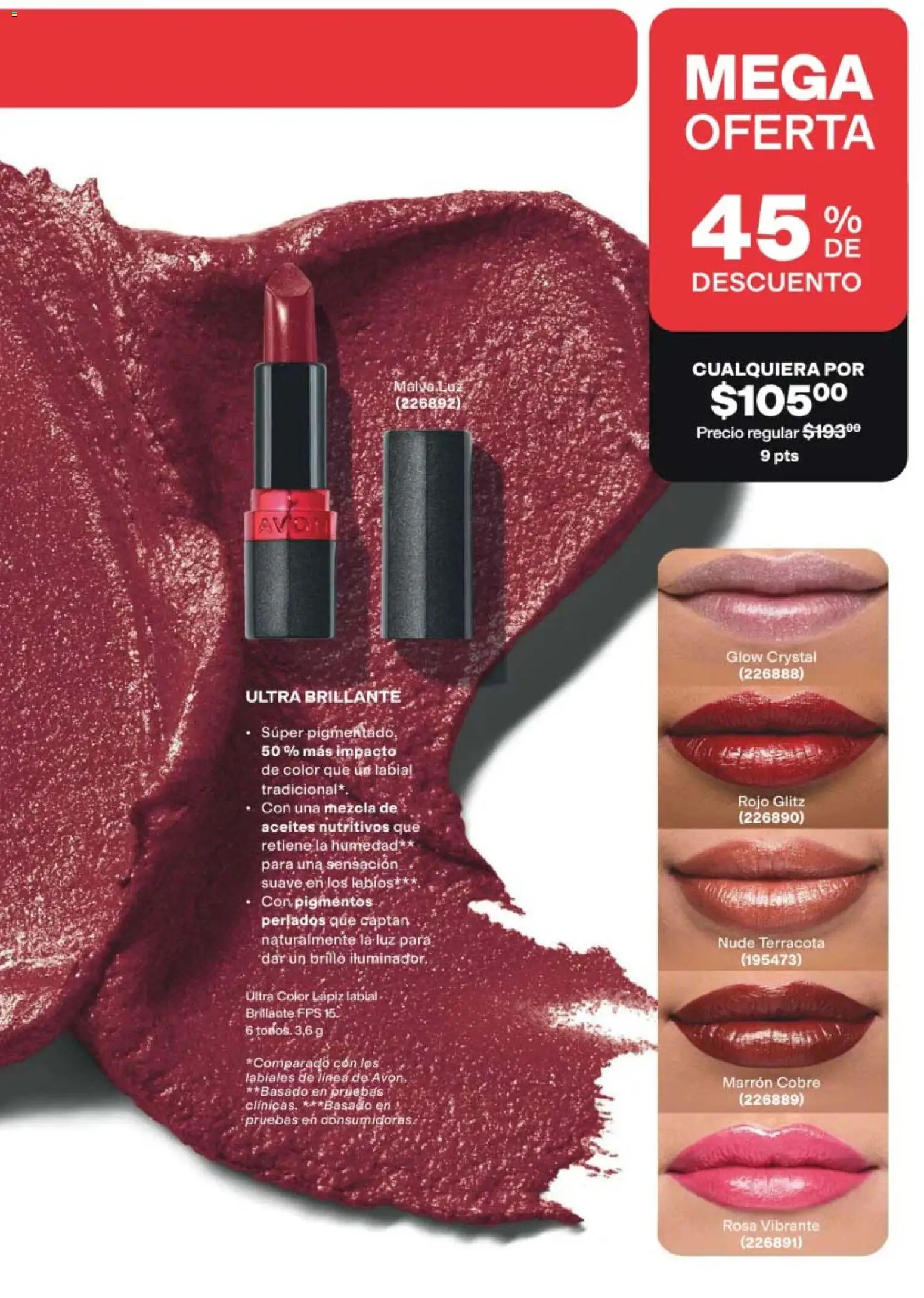 Vista previa las ofertas de la tienda AVON - AVON campaña 13 2026 desde el 21/08/2026 