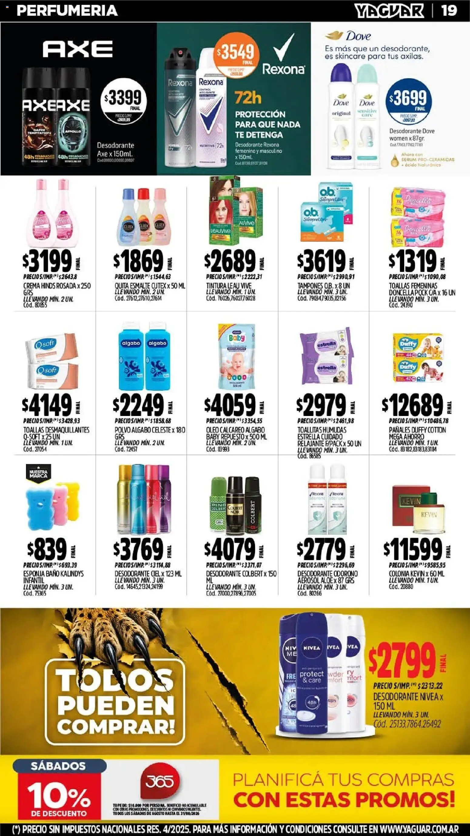 Vista previa del folleto de la tienda Yaguar válido desde el 03/08/2026 
