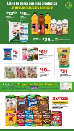 Vista previa las ofertas de la tienda Bodega Aurrerá - Bodega Aurrerá folleto Lléna tu bolsa con más productos desde el 03/06/2026 