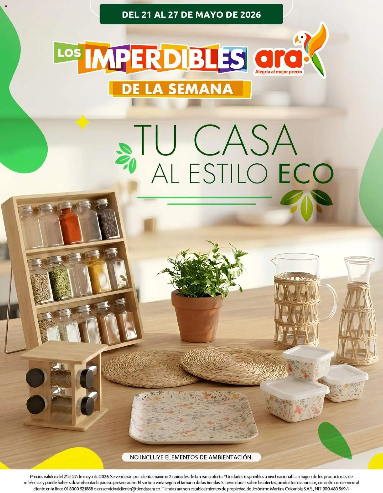  Vista previa del prospecto Ara Imperdibles ara de la semana del almacen Ara válida del 21/05/2026 al 27/05/2026