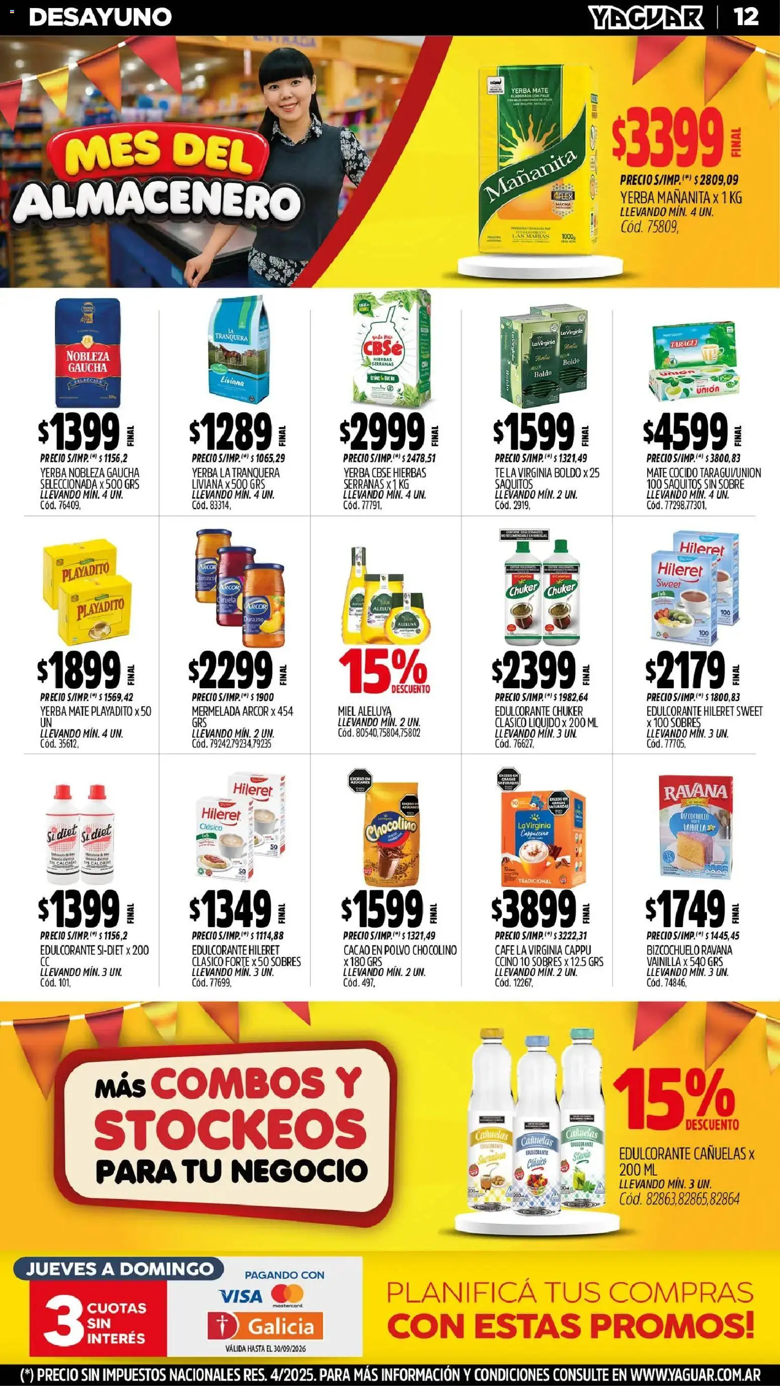 Vista previa del folleto de la tienda Yaguar válido desde el 31/08/2026 