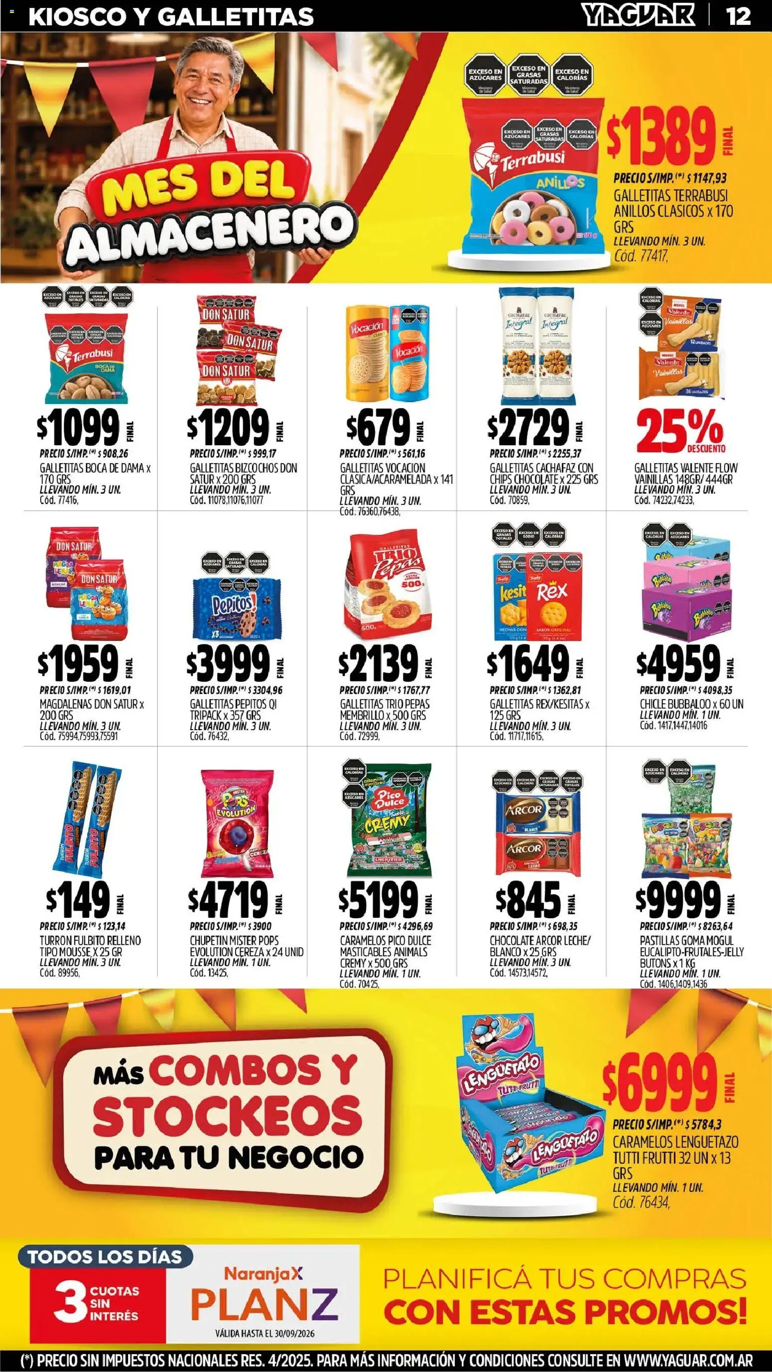 Vista previa del folleto de la tienda Yaguar válido desde el 31/08/2026 
