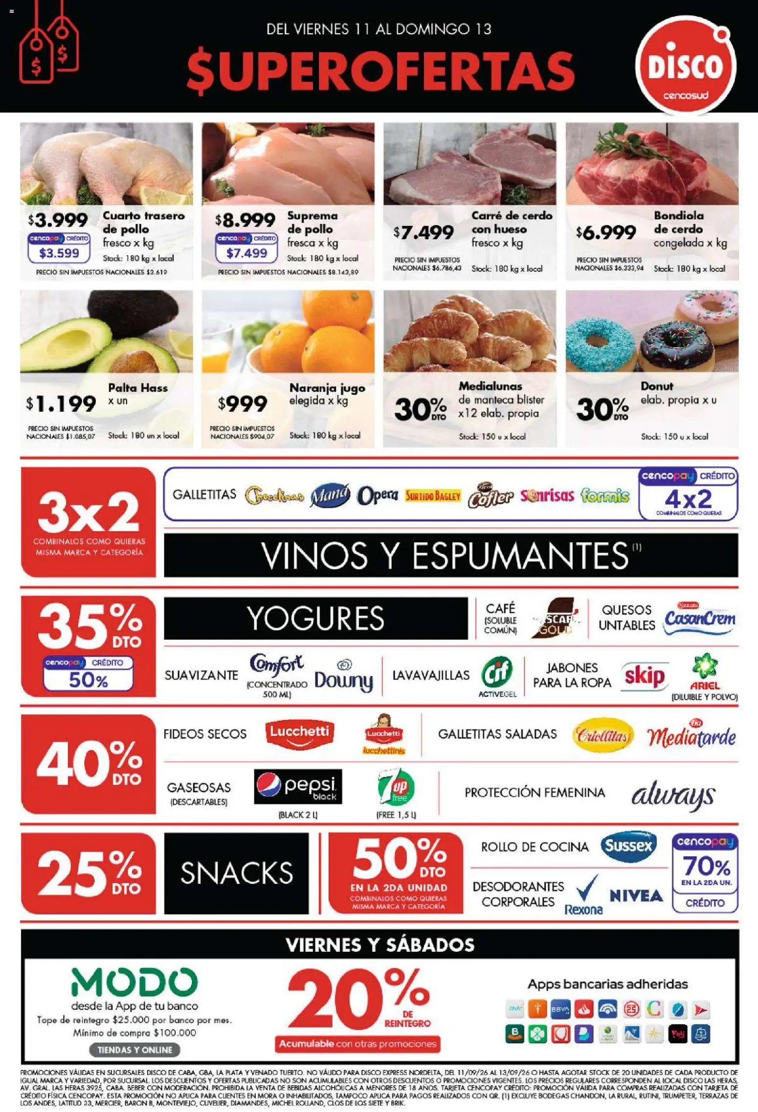 Vista previa del folleto de la tienda Disco válido desde el 11/09/2026 