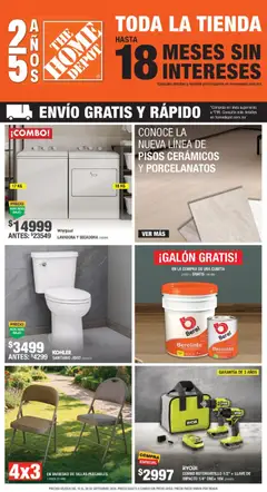 Vista previa las ofertas de la tienda Home Depot - Home Depot catálogo desde el 10/08/2026 
