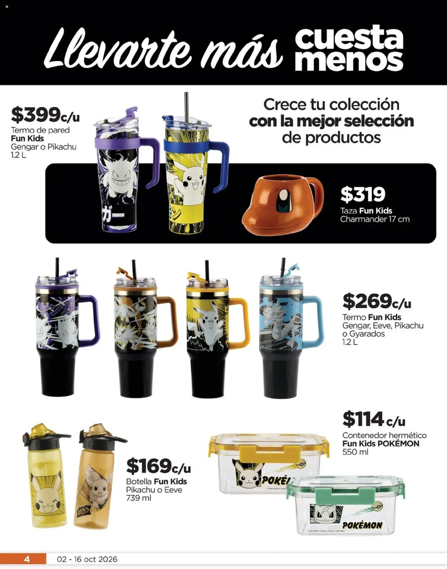 Vista previa las ofertas de la tienda Chedraui - Chedraui folleto Llevarte más cuesta menos desde el 02/10/2026 