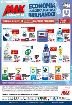 Pré-Visualização do folheto "Max Atacadista ofertas Limpeza" da loja Max Atacadista válido a partir de 24/09/2026