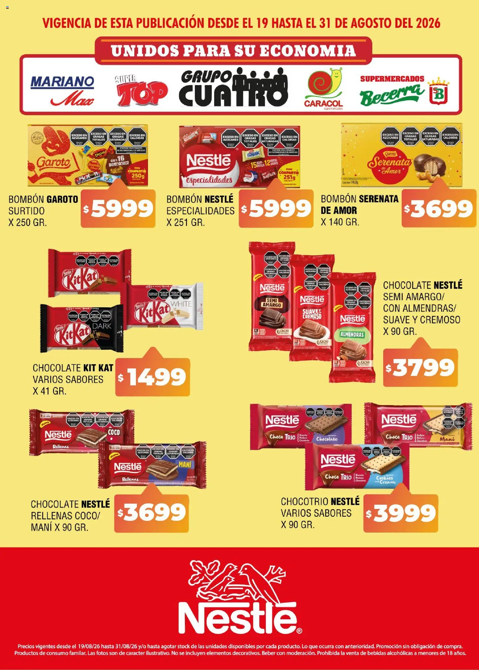 Vista previa del folleto de la tienda Mariano Max válido desde el 19/08/2026 