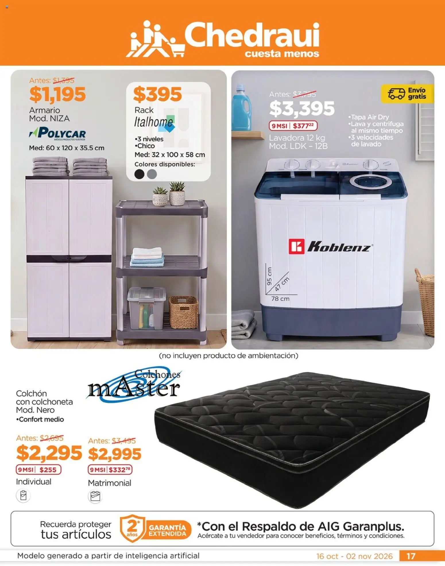 Vista previa las ofertas de la tienda Chedraui - Chedraui folleto desde el 16/10/2026 