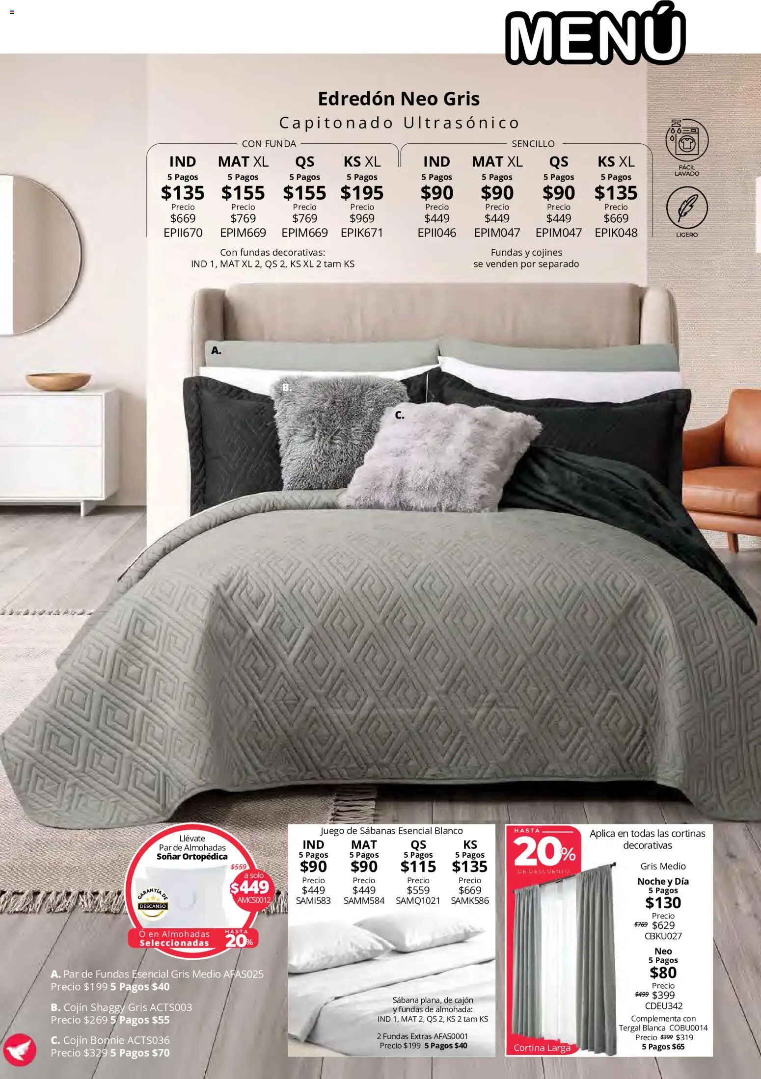 Vista previa las ofertas de la tienda Colchas Concord - Colchas Concord catálogo desde el 15/10/2026 